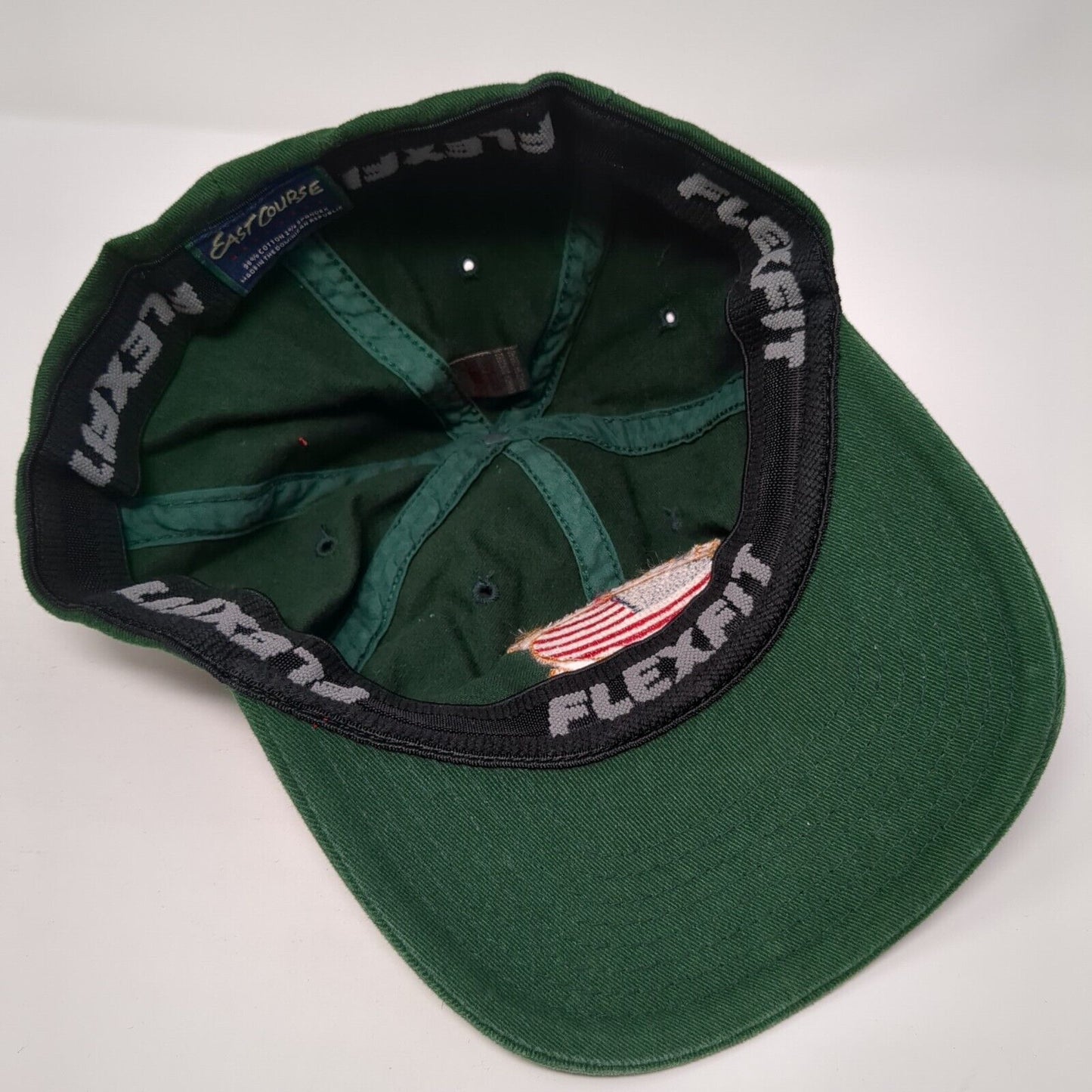 Glendoveer Golf Club Fitted Hat Green One Size Flexfit East Course