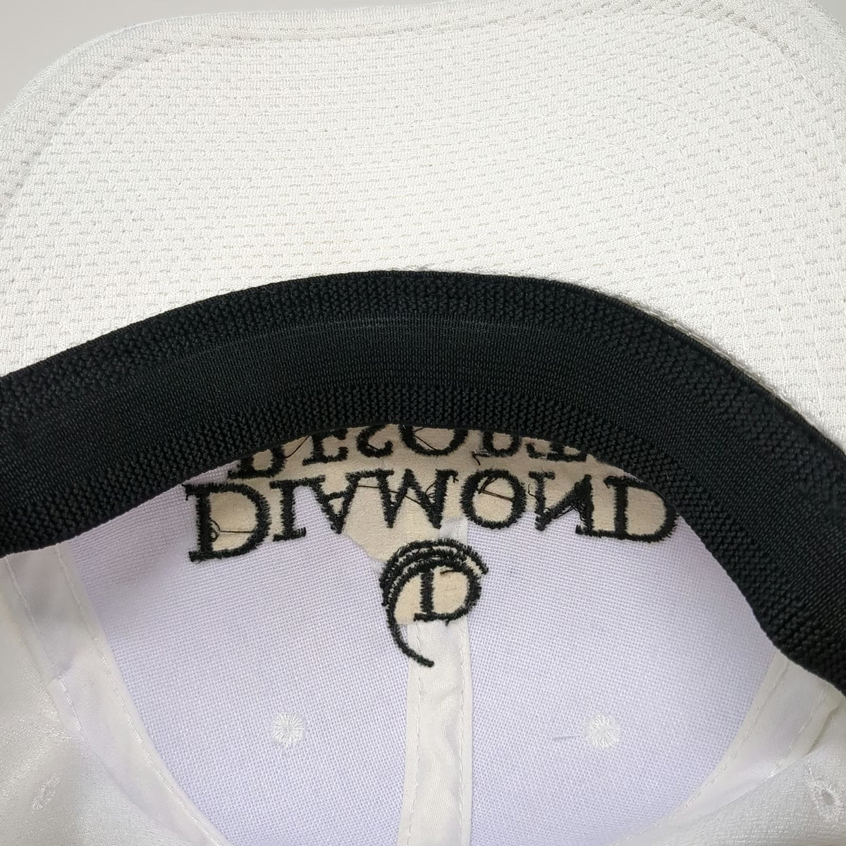 Baseball Cap White One Size Diamond Resorts International Strapback Hat Mesh
