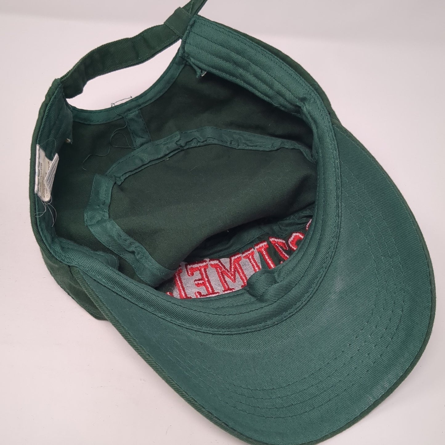 Cozumel Mexico Strapback Army Hat Green One Size Embroidered Adjustable