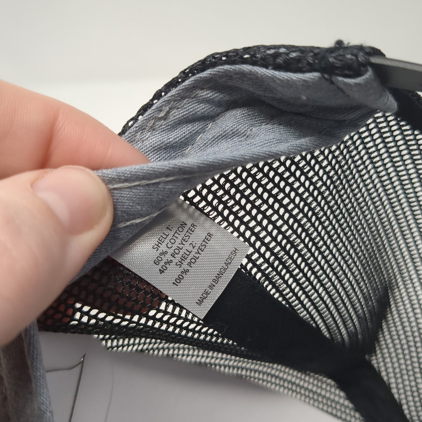 Innvictis Snapback Trucker Hat Gray One Size Adjustable Mesh Back Richardson