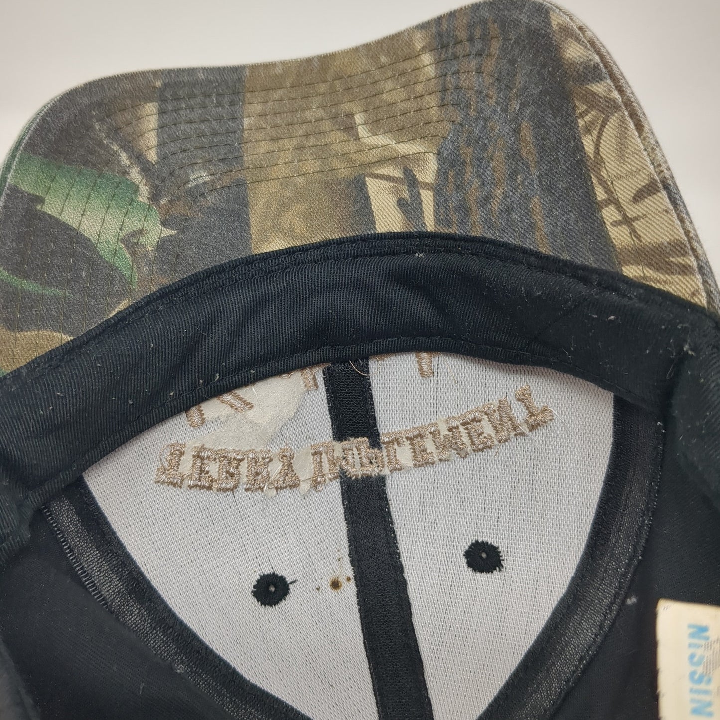 Terry Implement Kubota Strapback Hat Multicolor One Size Camo Nissin