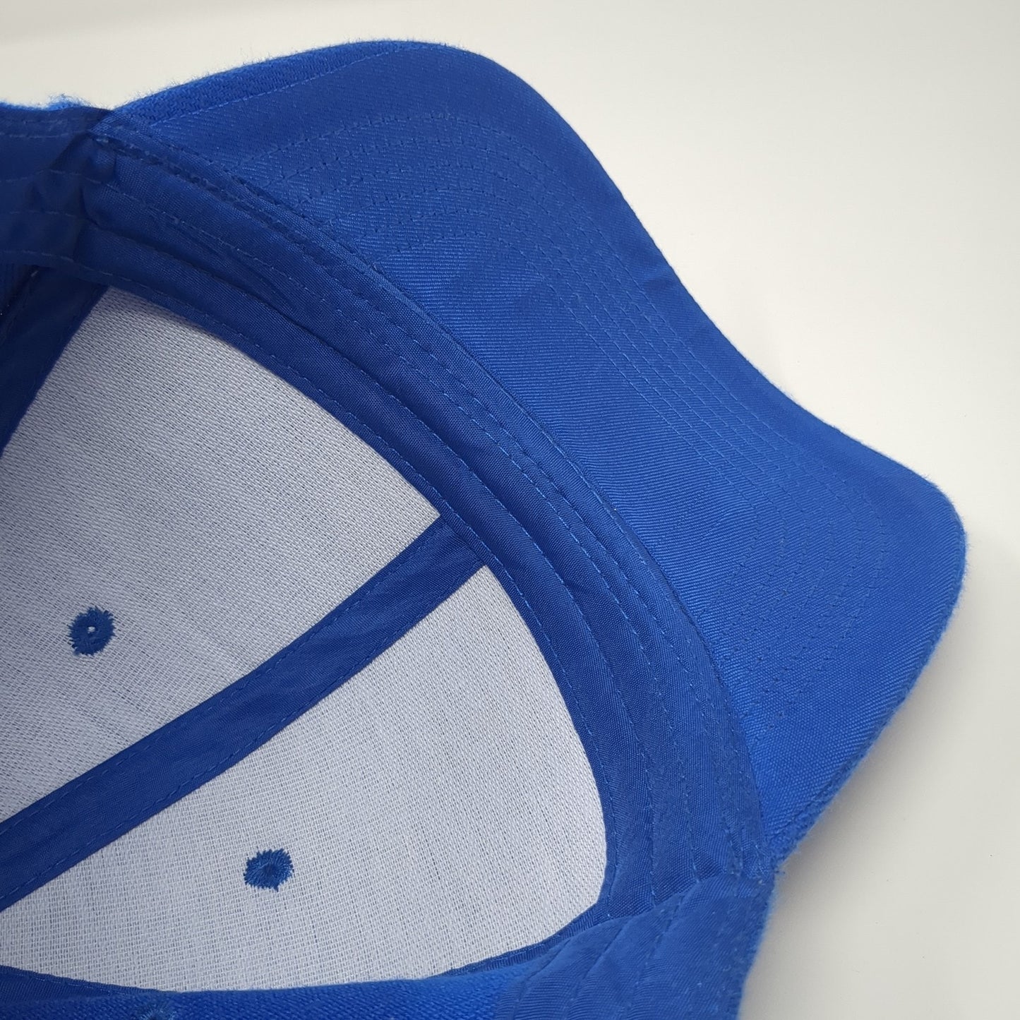 Unbranded Strapback Hat Solid Blue One Size Adjustable Blank Casual
