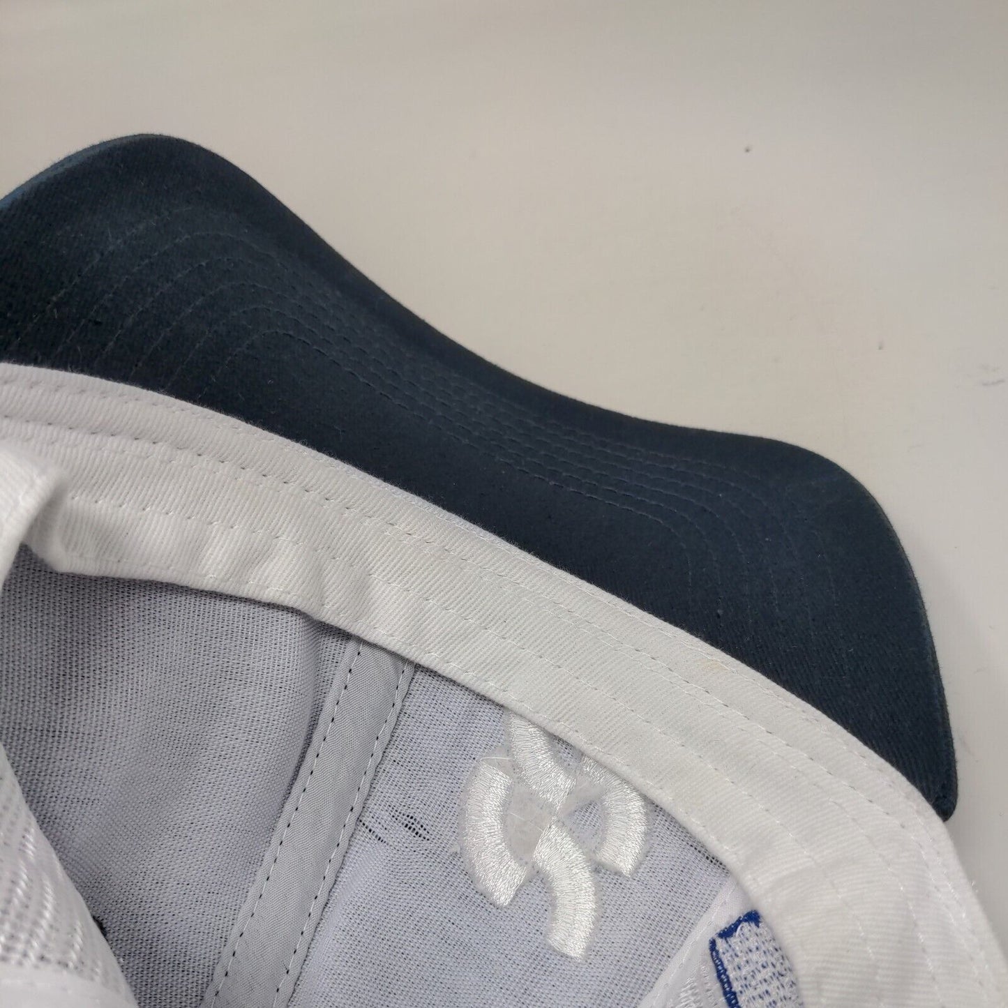 Ferguson Facilities Supply Strapback Trucker Hat Blue One Size Embroidered