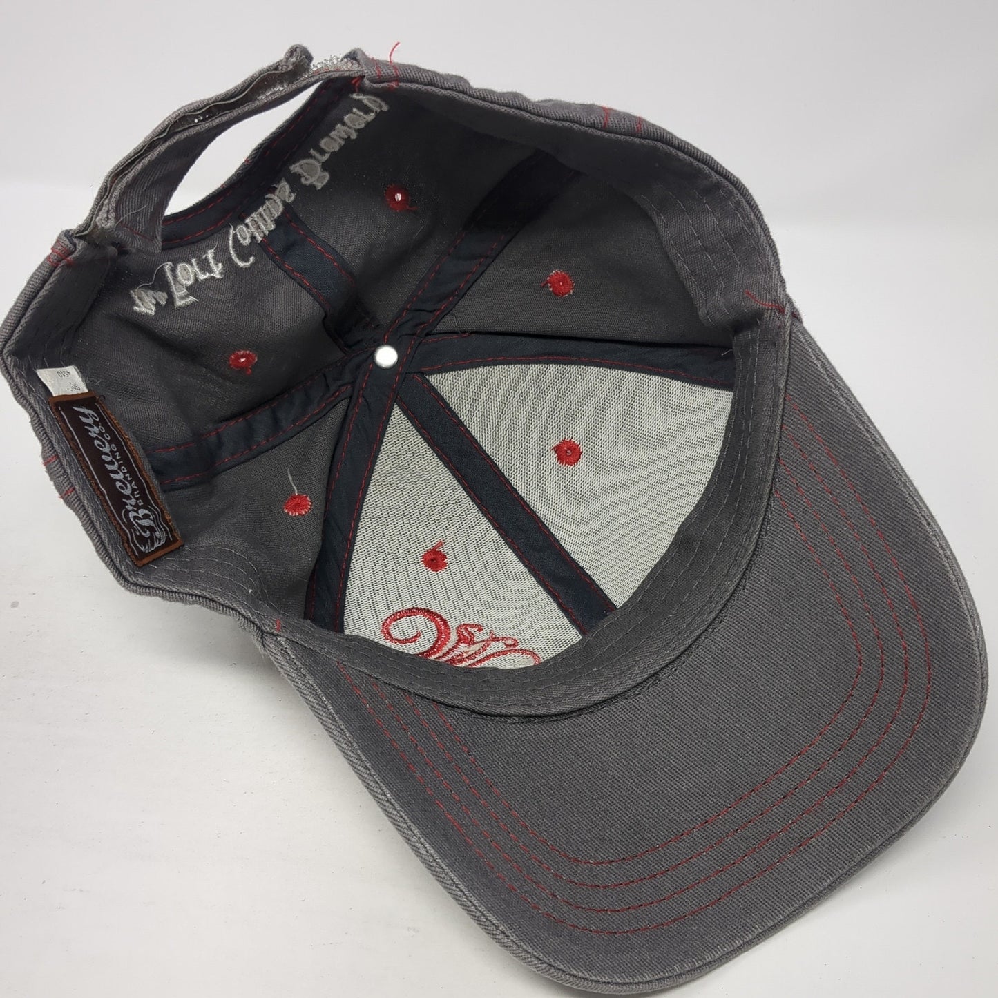 Red Banshee Strapback Hat Gray One Size The Fort Collins Brewery Outdoor
