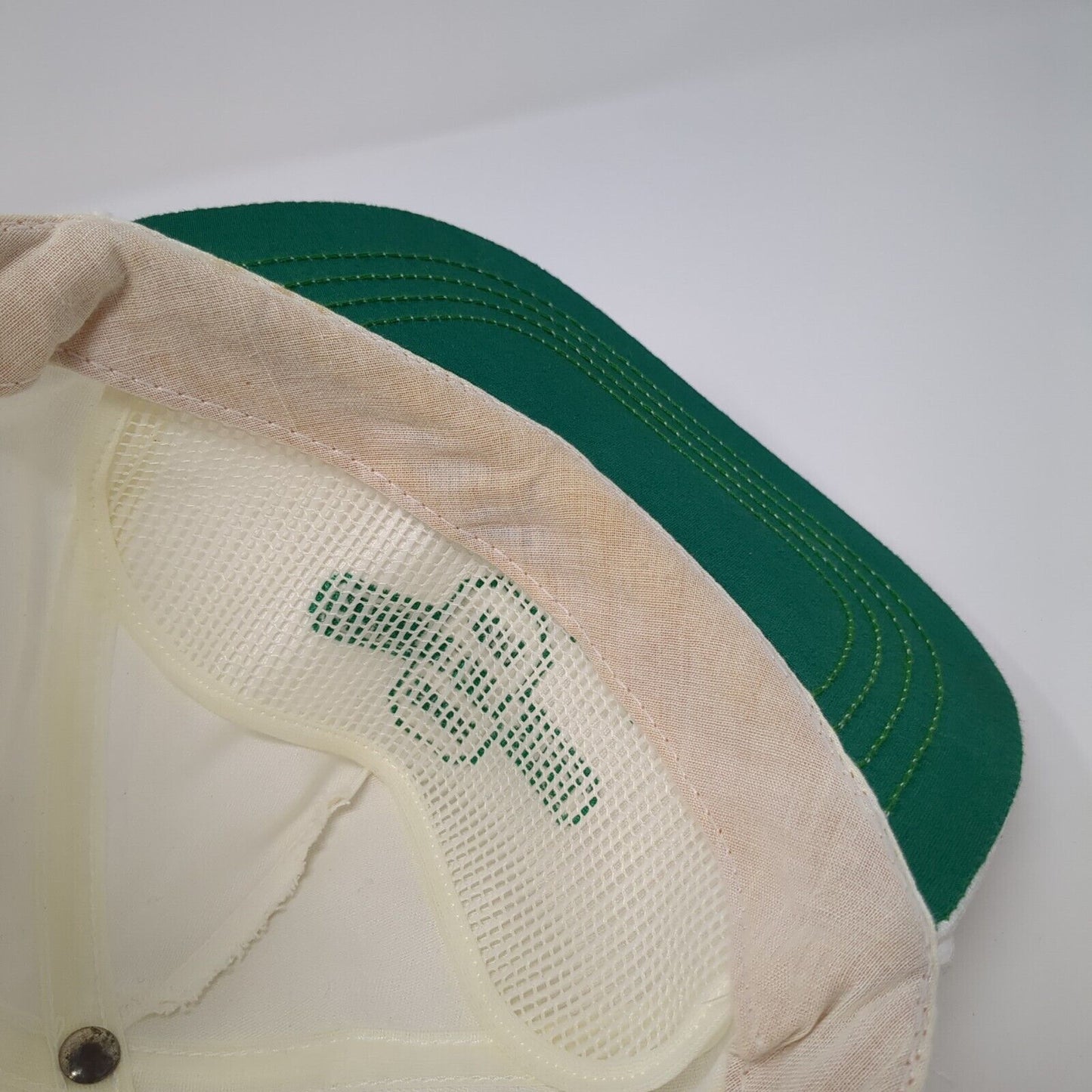 Granite City Steel 1878 Slideback Rope Hat White One Size Adjustable