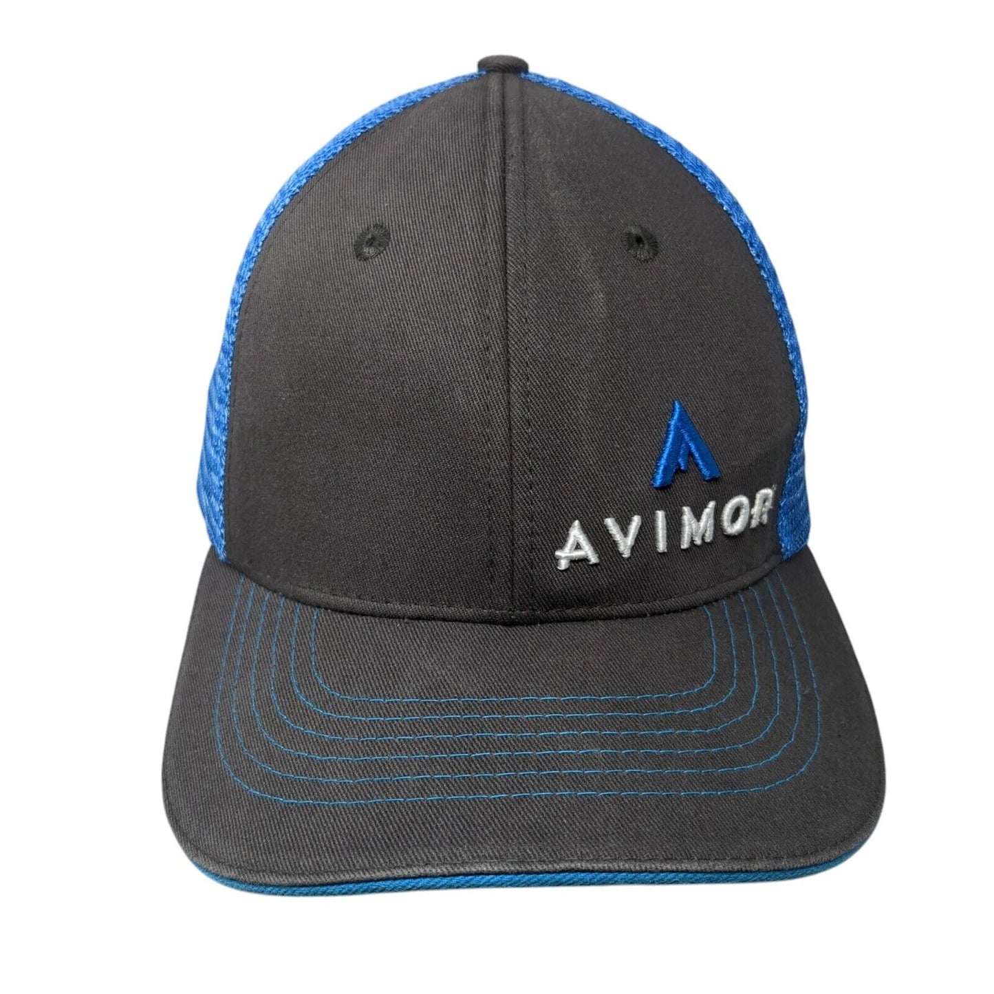 Avimor Fresh Air Fresh Ideas Fitted Trucker Hat Multicolor L/XL Mesh Back Vie