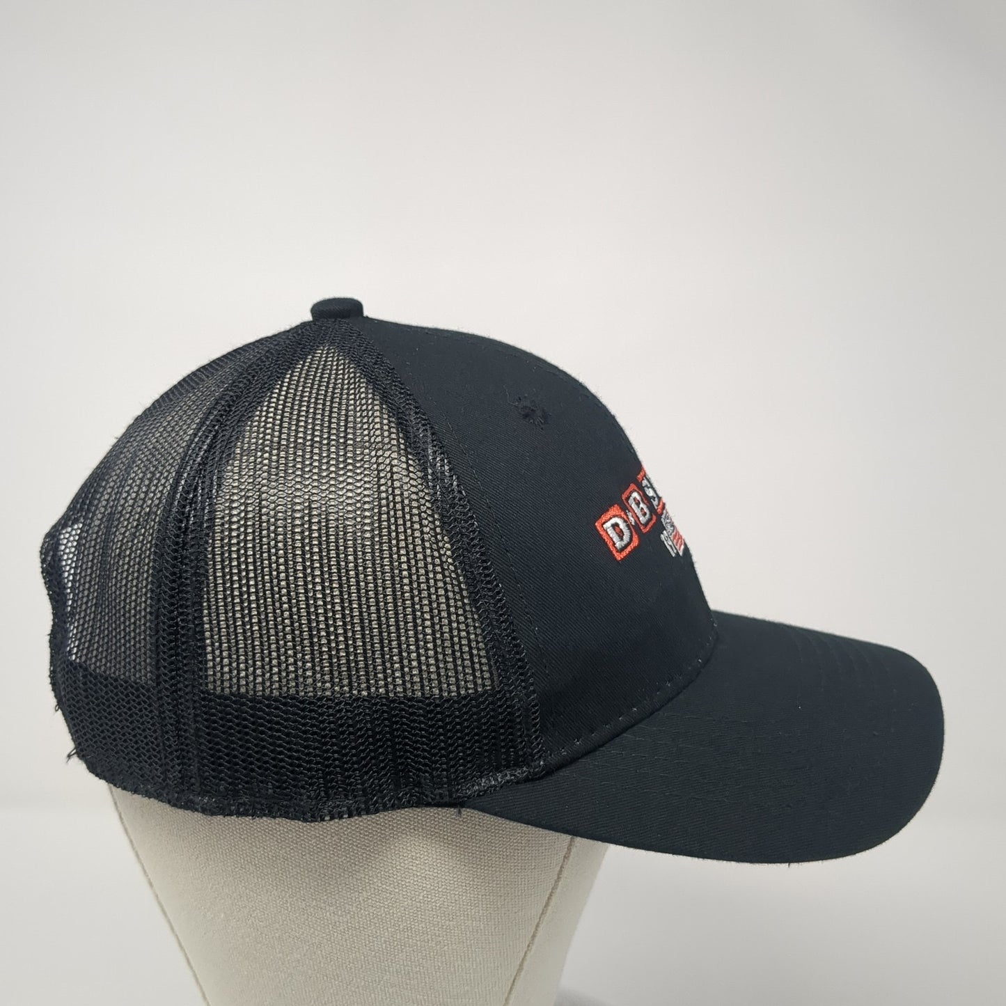 D&B Supply 1959 Snapback Trucker Hat Black OS Adjustable Mesh Back Outdoor Cap
