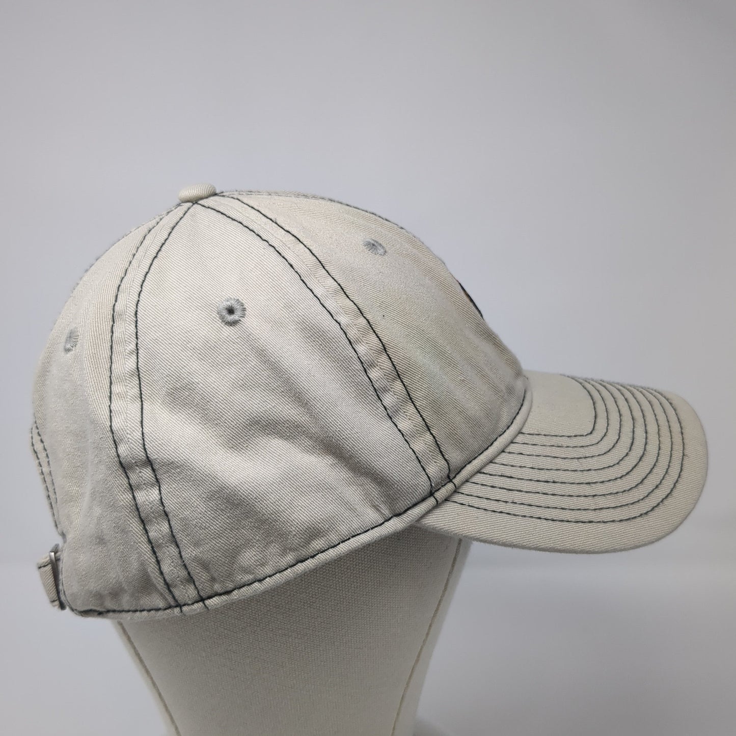 520 Tiger Slideback Hat Beige One Size Adjustable Gear For Sports