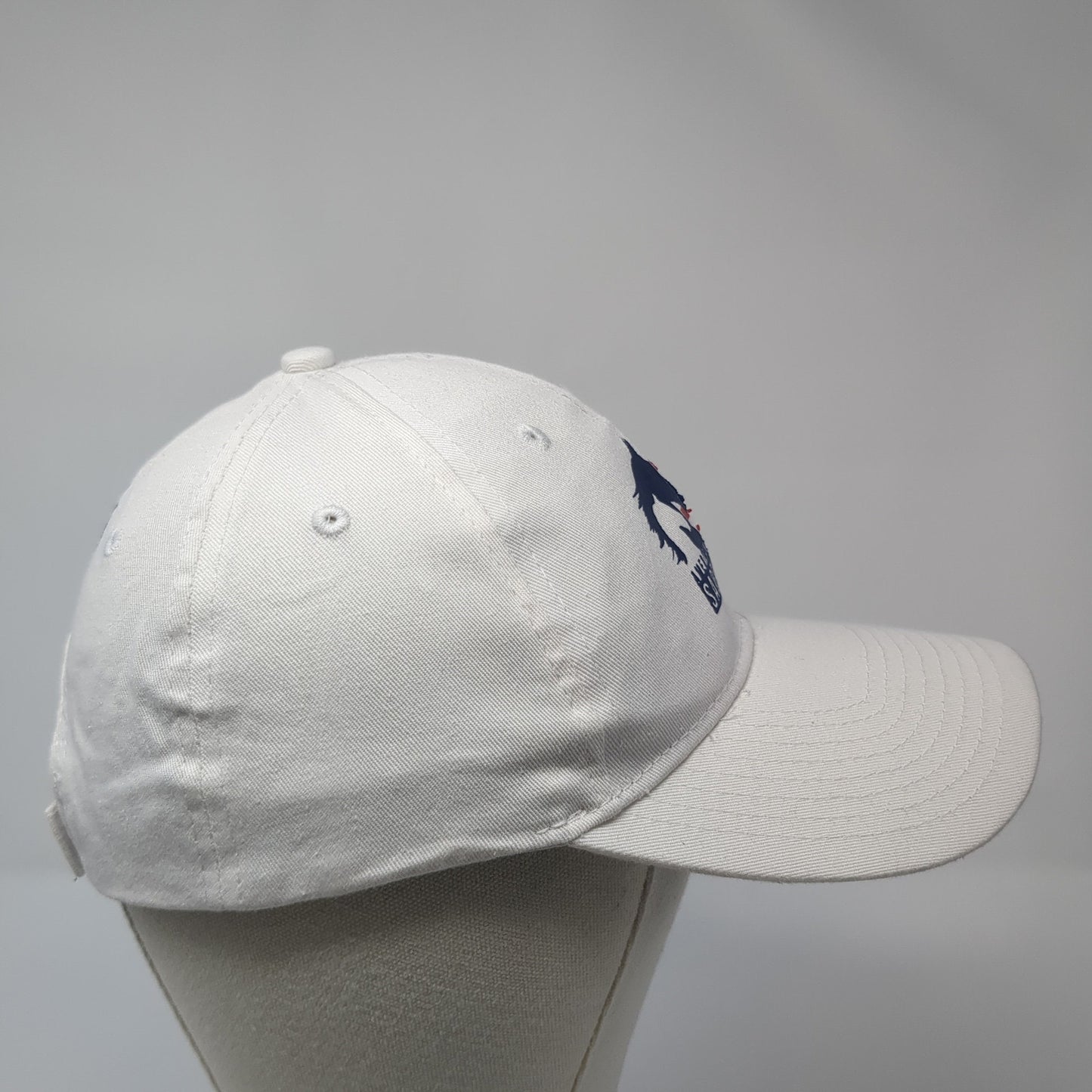 American Saddlebred Strapback Hat White One Size Elisabeth Goth LLC