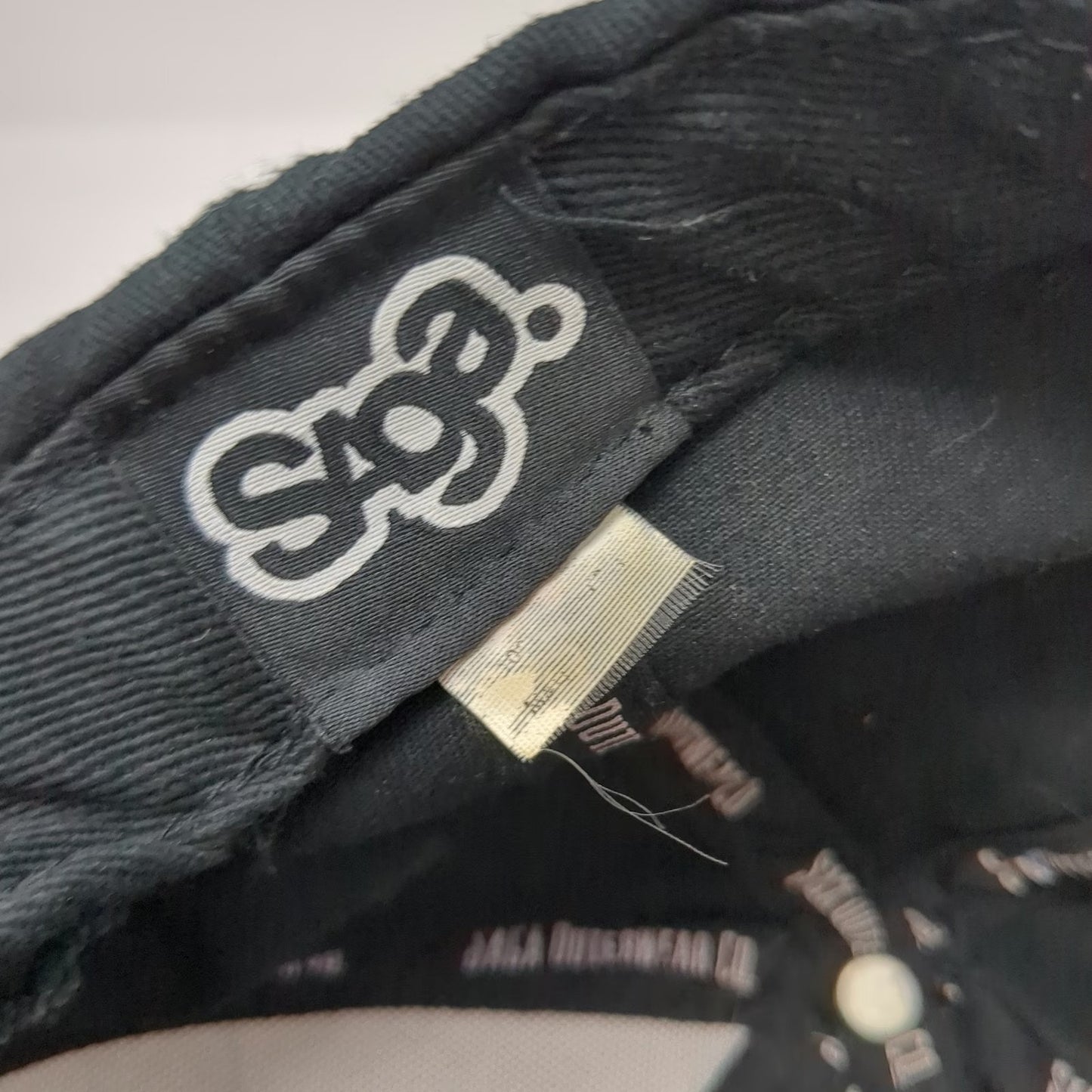 Saga Outerwear Co. Snapback Black Beige One Size Mountain Patch Exploration Hat