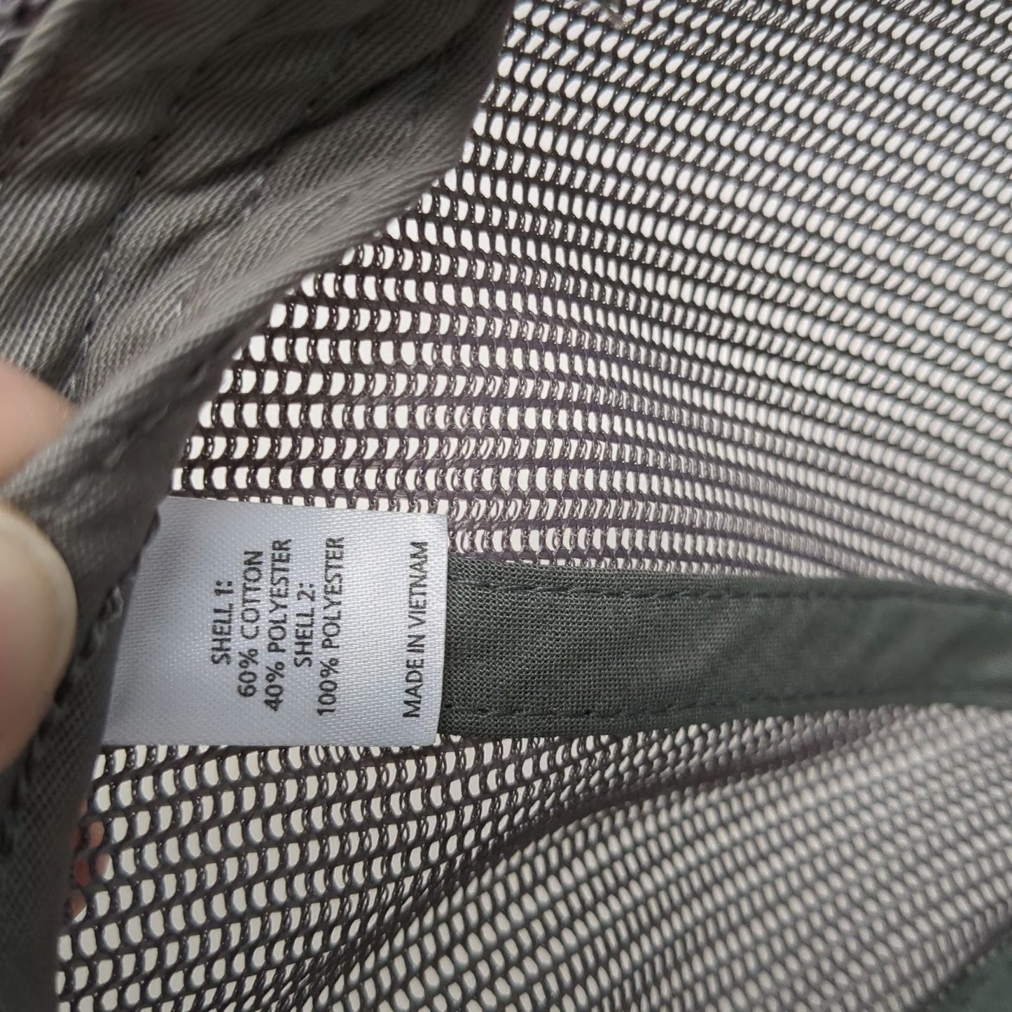 Richardson Trucker Hat Blue Gray One Size ABS Logo Mesh Snapback 112 Hat