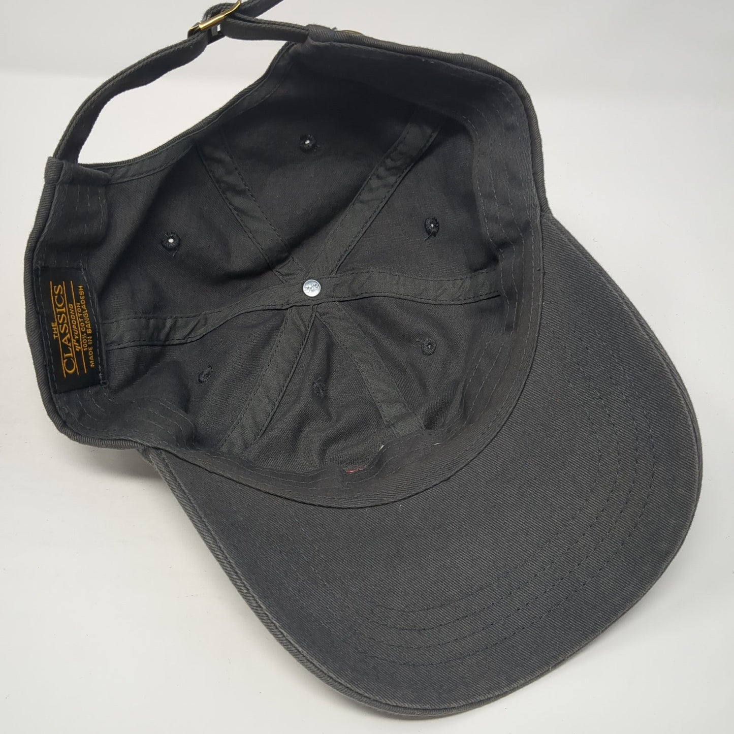 HMC Farms Slideback Baseball Cap Gray One Size Adjustable The Classics Yupoong