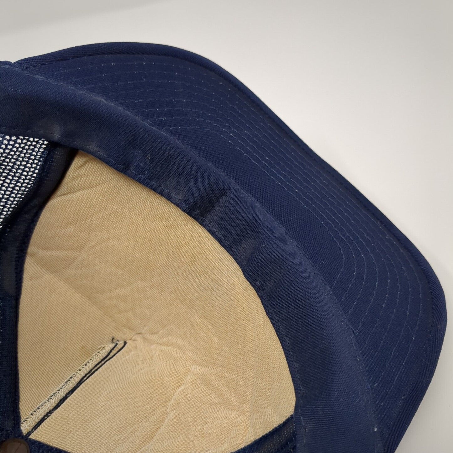 Bald Hills Marching Temperance Society Rope Trucker Hat Blue One Size
