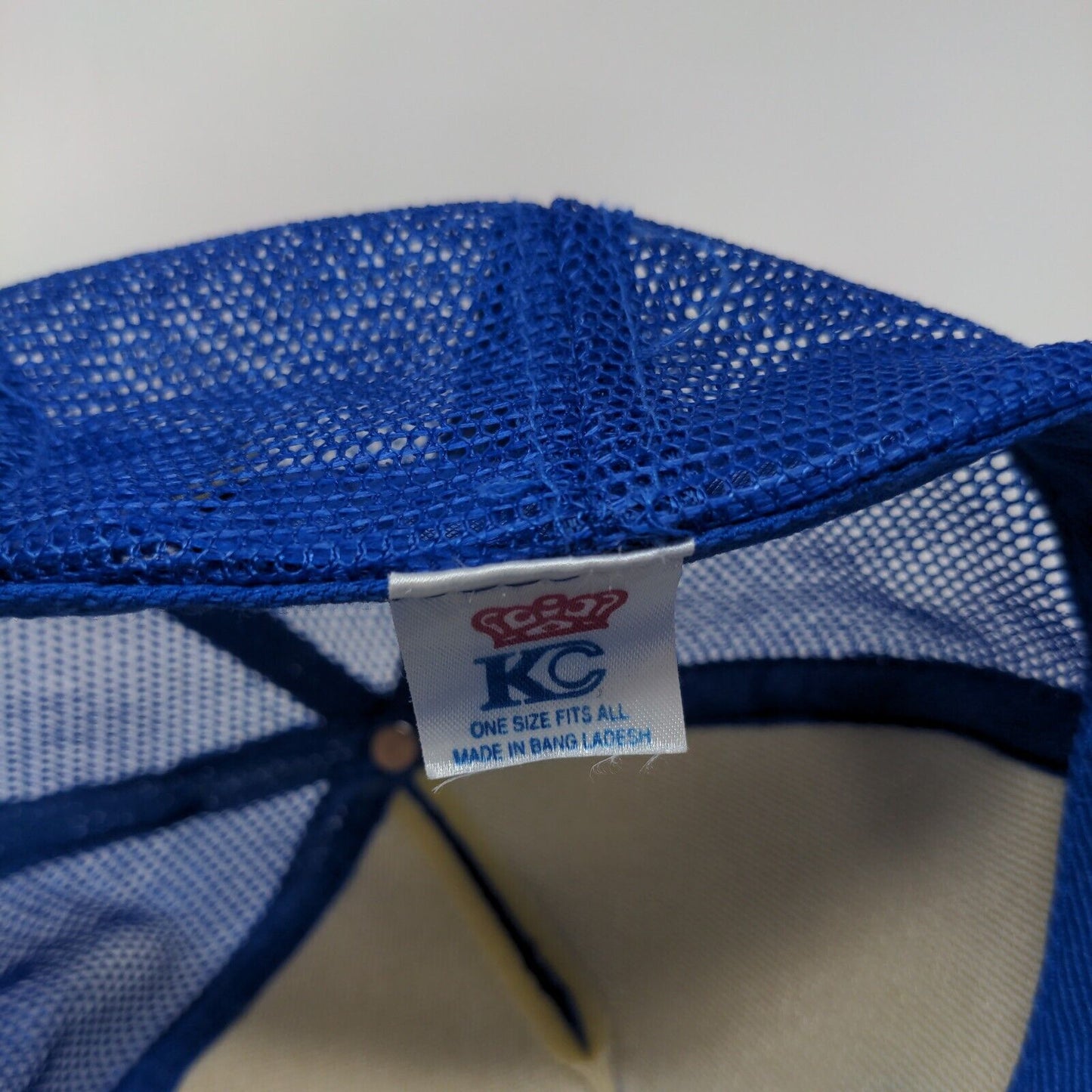 Norandex Snapback Mesh Back Rope Trucker Hat Blue OSFA Adjustable KC Caps