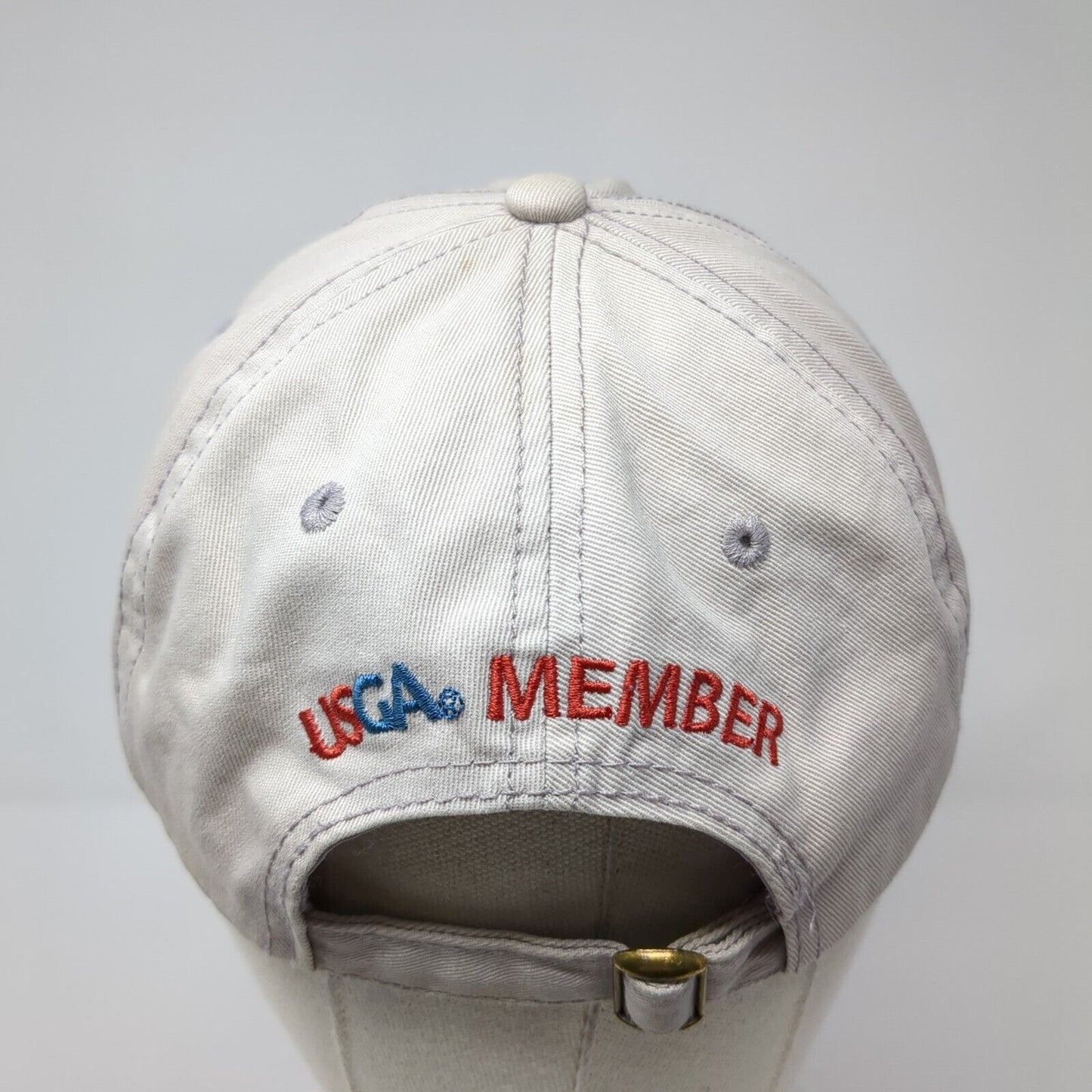 U.S. Open 2016 Oakmont Slideback Hat Tan One Size Adjustable Squirrel