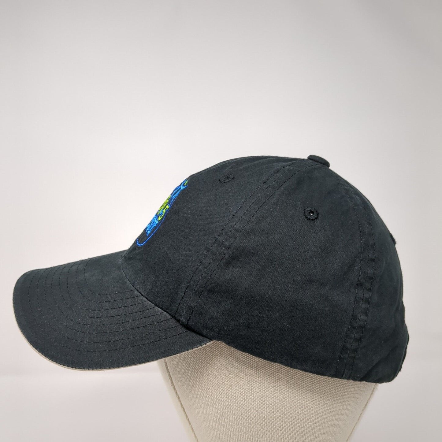 89.5 KTSY Strapback Hat Black One Size Embroidered Port Authority