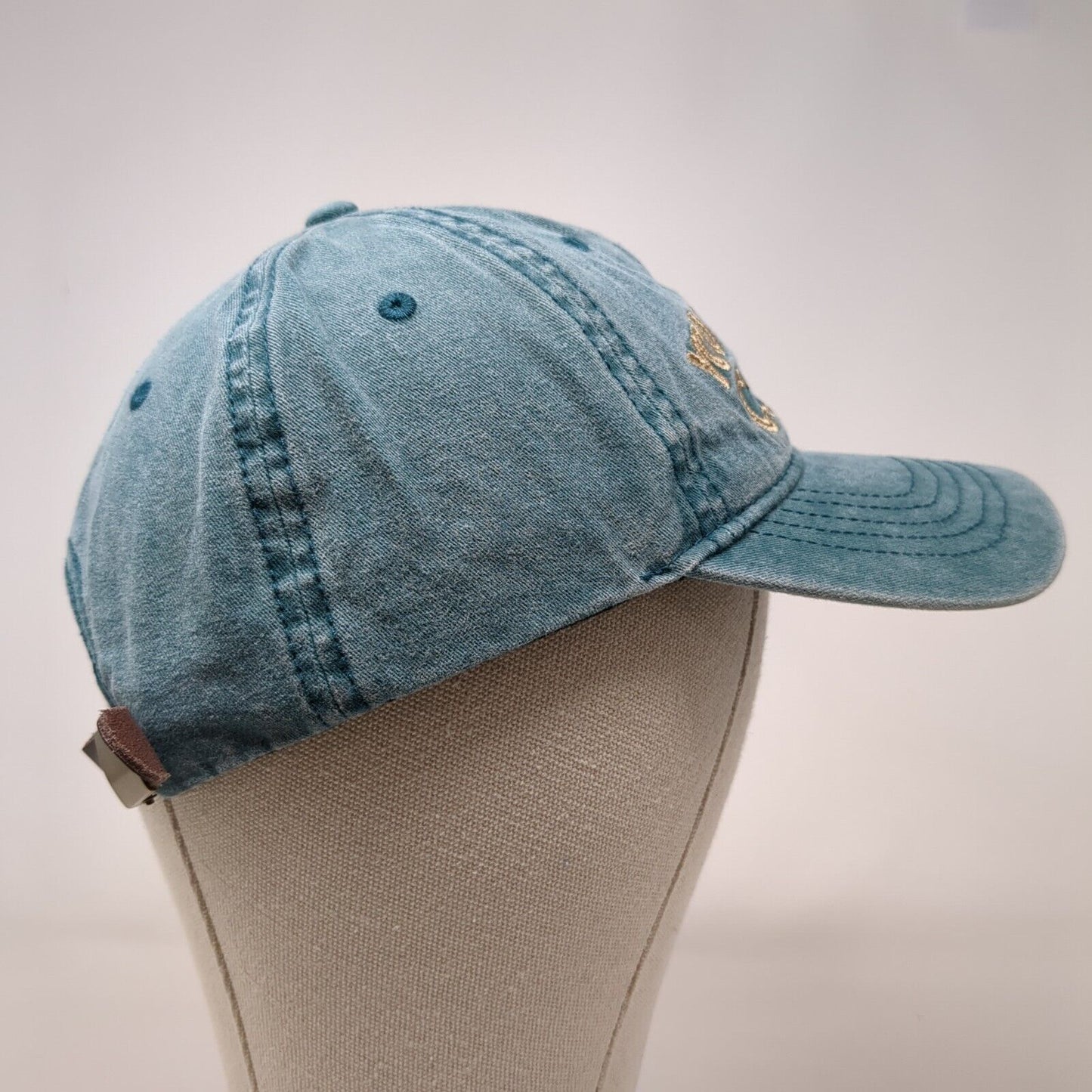 You Had Me At Coffee Slideback Hat Green One Size Leather Strap 6 Panel