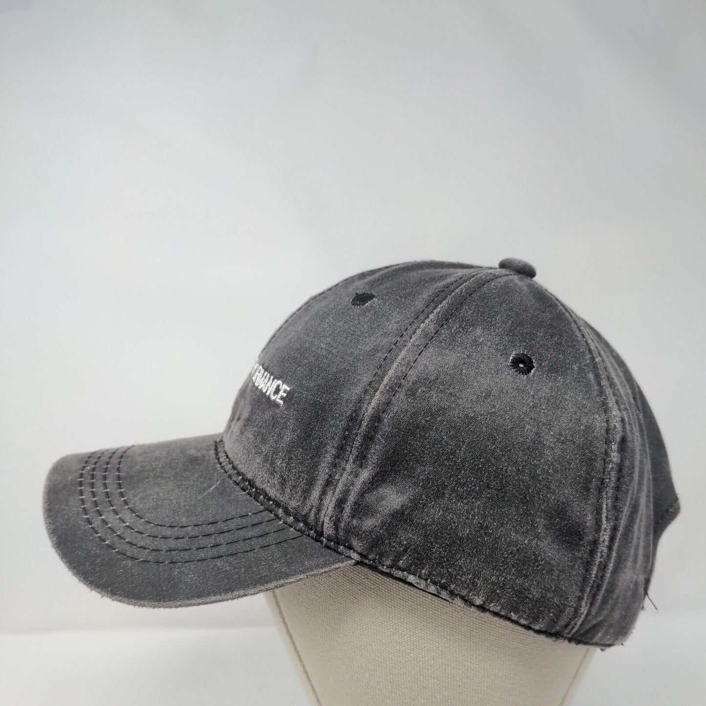 Chevrolet Performance Strapback Hat Gray OSFM Adjustable Outdoor Cap Platinum