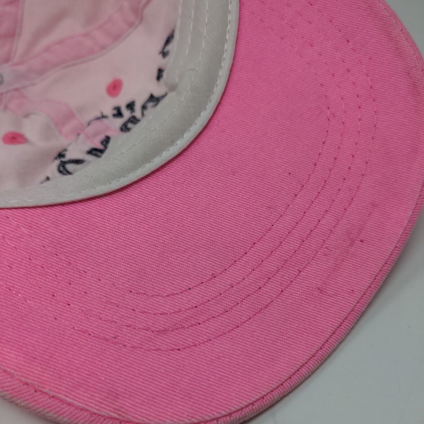 Clermont Florida Strapback Hat Pink One Size Embroidered ALYS Trading