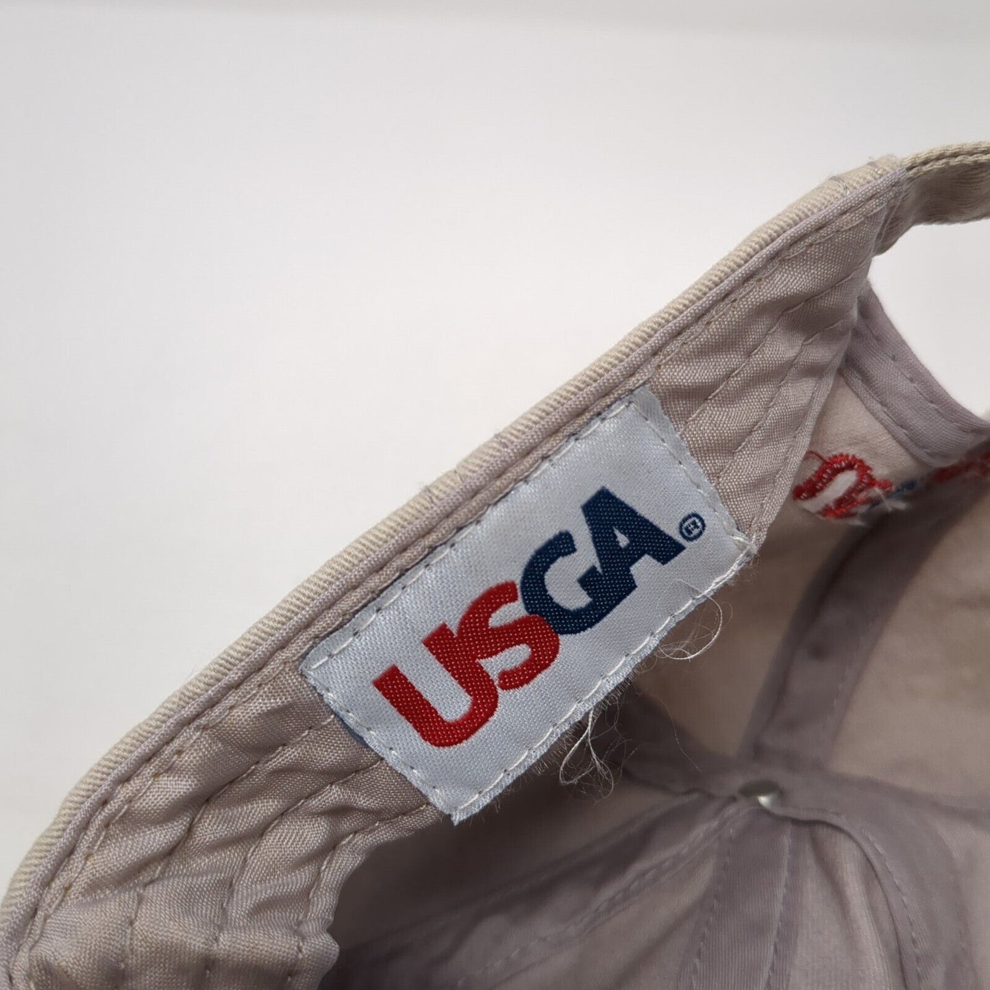 U.S. Open 2016 Oakmont Slideback Hat Tan One Size Adjustable USGA