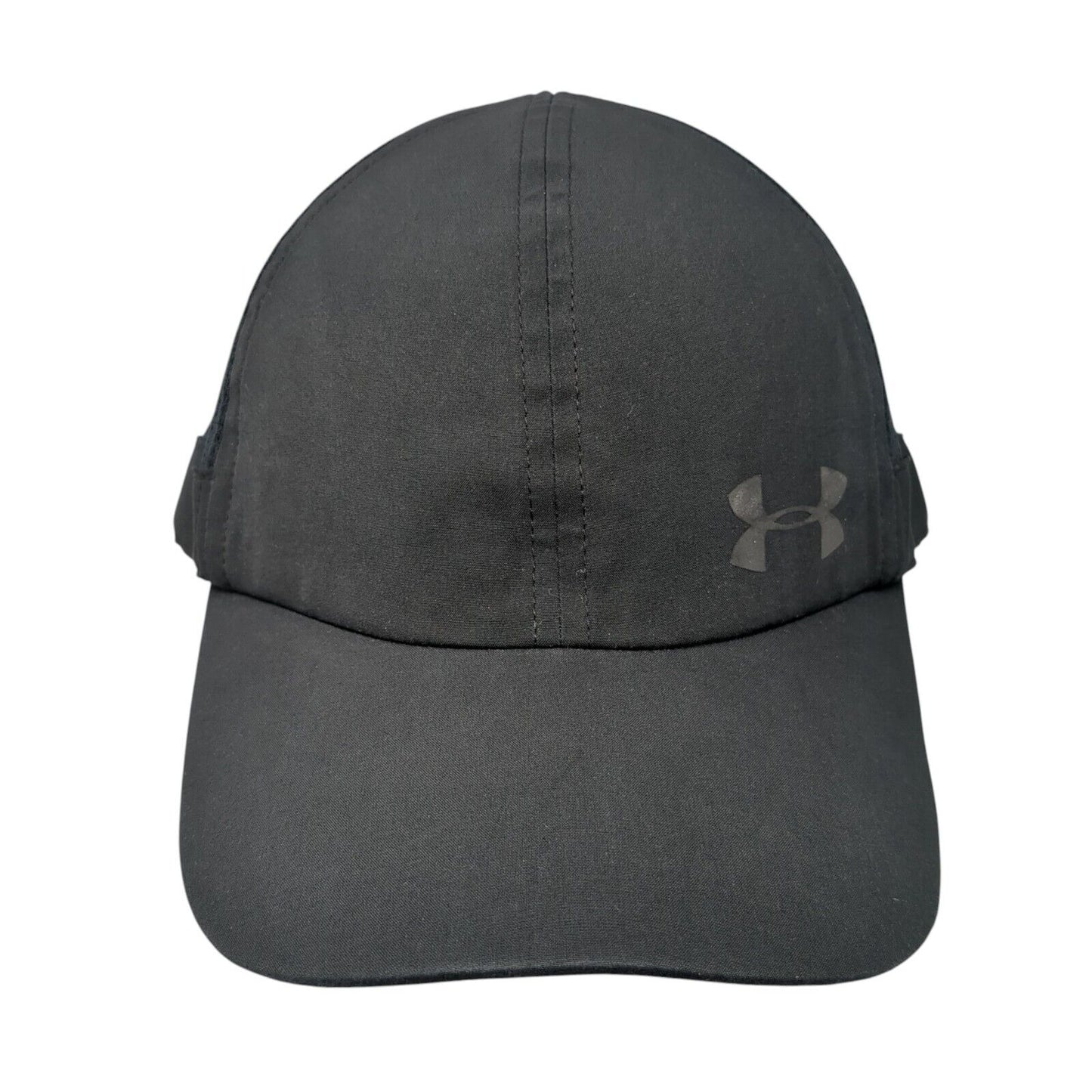 Under Armour Women's Strapback Hat Black One Size Adjustable Breathable Mesh