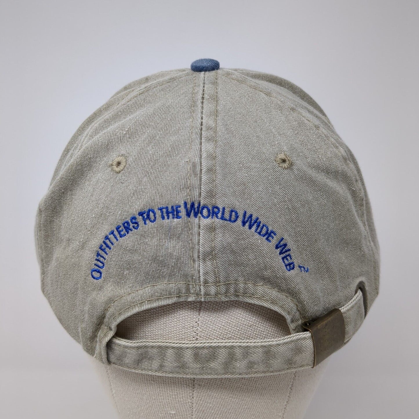 US Web Outfitters To The World Wide Web Slideback Hat Multi OS Adjustable Cotton
