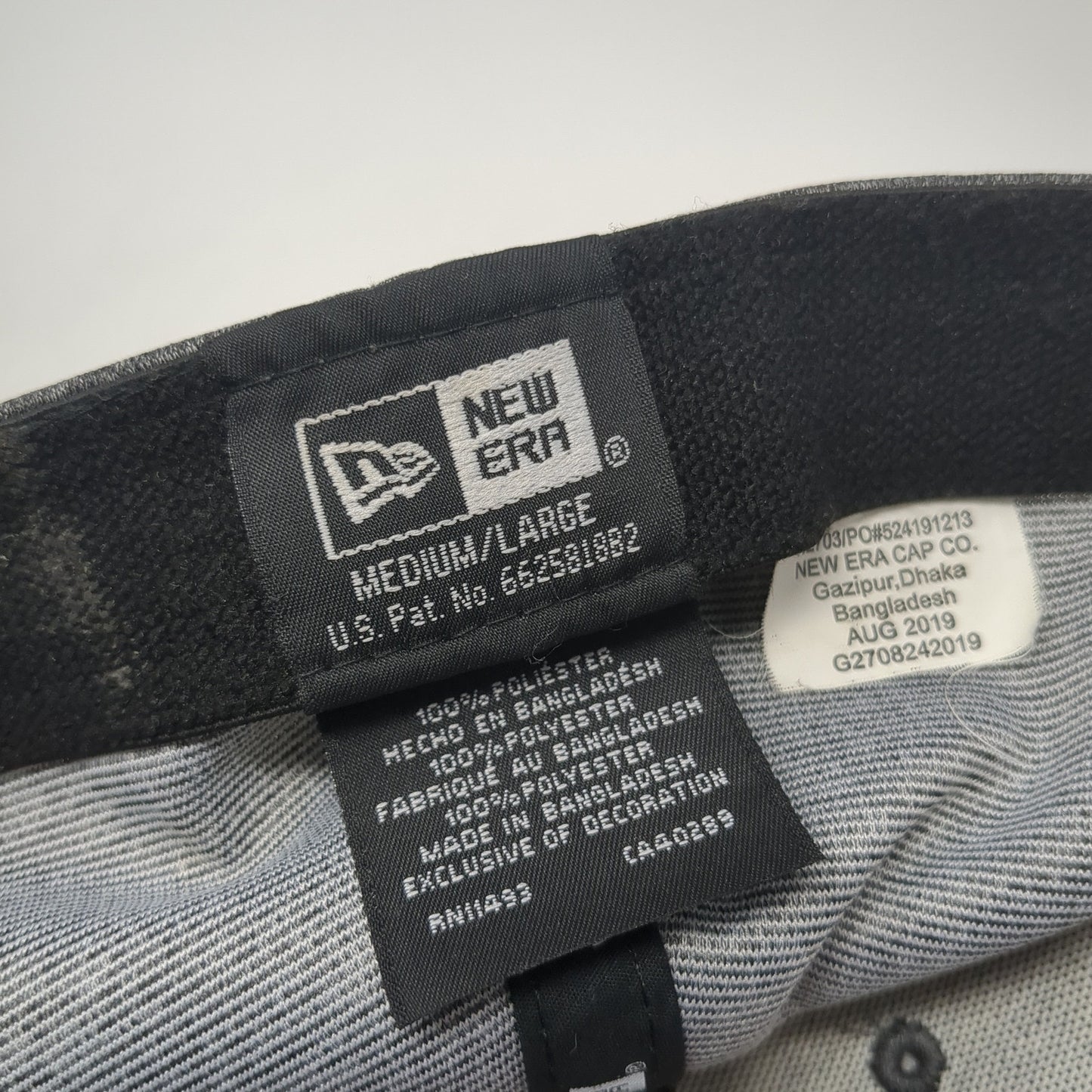 Pyramid Roofing Company Inc. Fitted Hat Gray Large Embroidered New Era