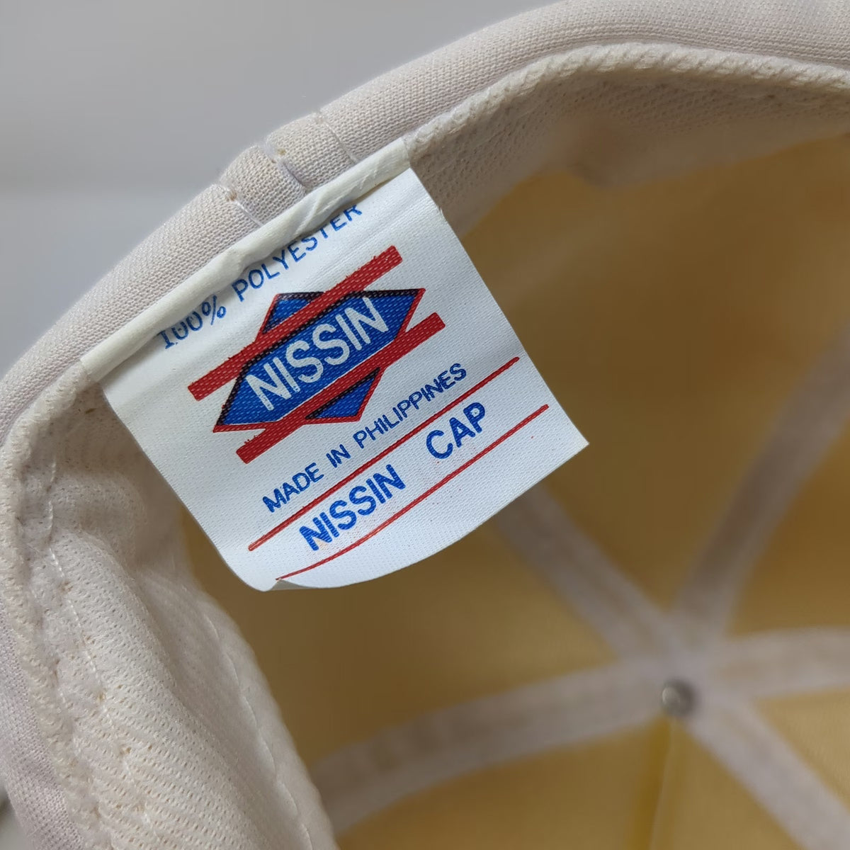 Nissin Trucker White One Size Mother Lode Productions Miner Graphic Rope Hat