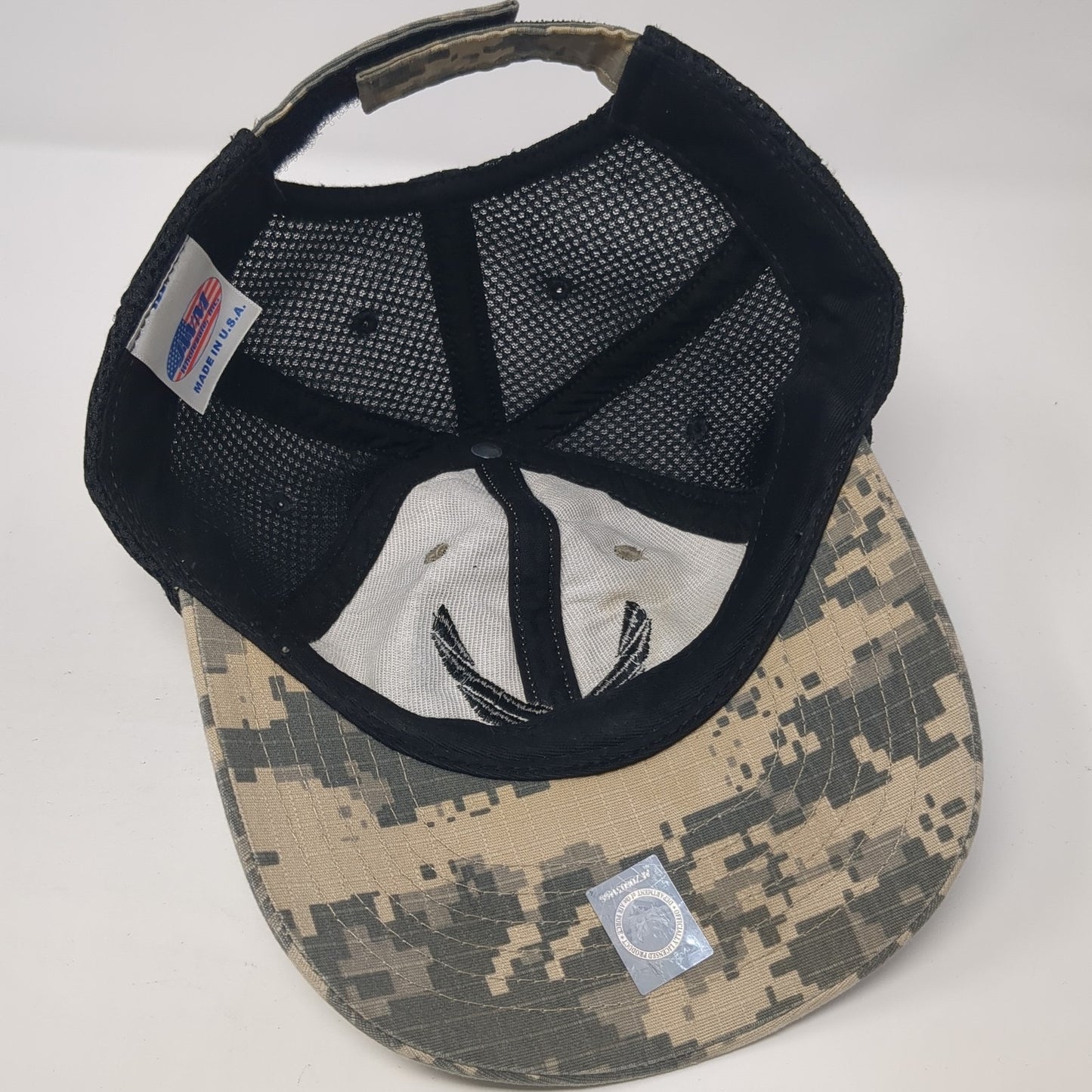 US Air Force Strapback Baseball Cap Multicolor One Size Adjustable Camouflage