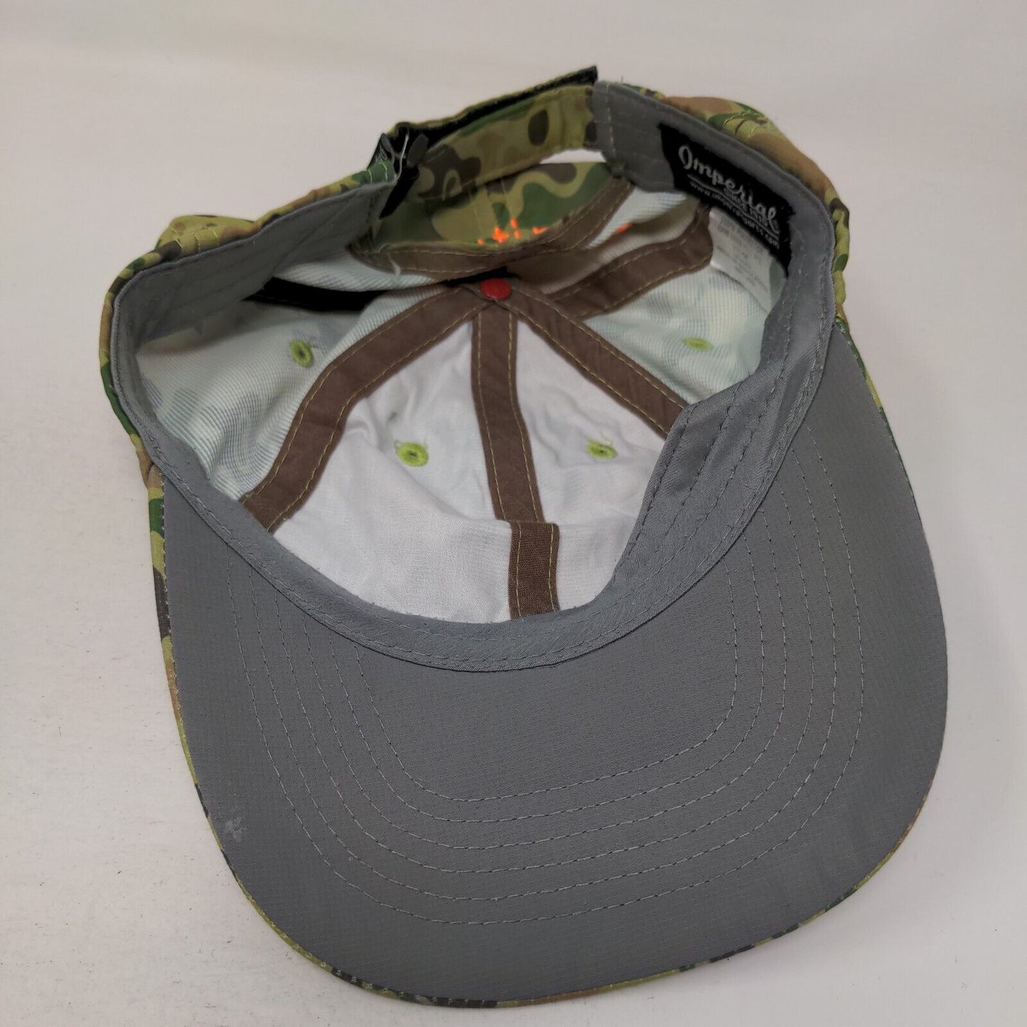 Beautimus Strapback Hat Camouflage OSFA Adjustable Blank 6 Panel Imperial