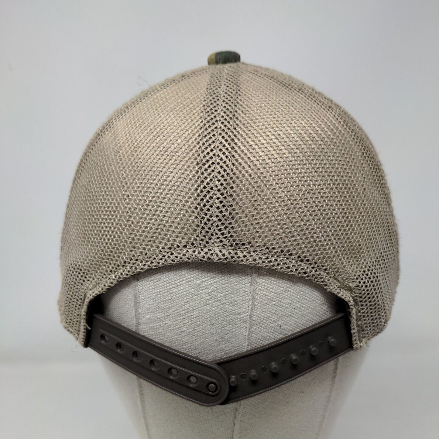 Green Wing Ducks Unlimited Snapback Trucker Hat Camo Youth Mesh Back