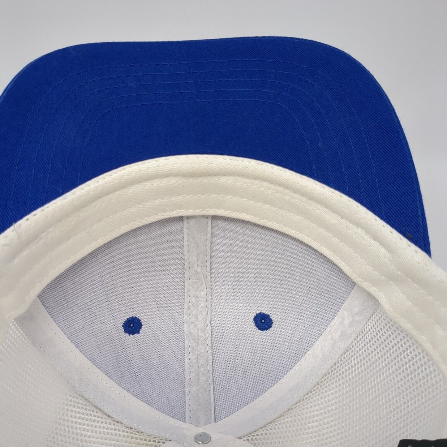 4 Diamond Productions Snapback Trucker Hat Blue Youth One Size Mesh Back