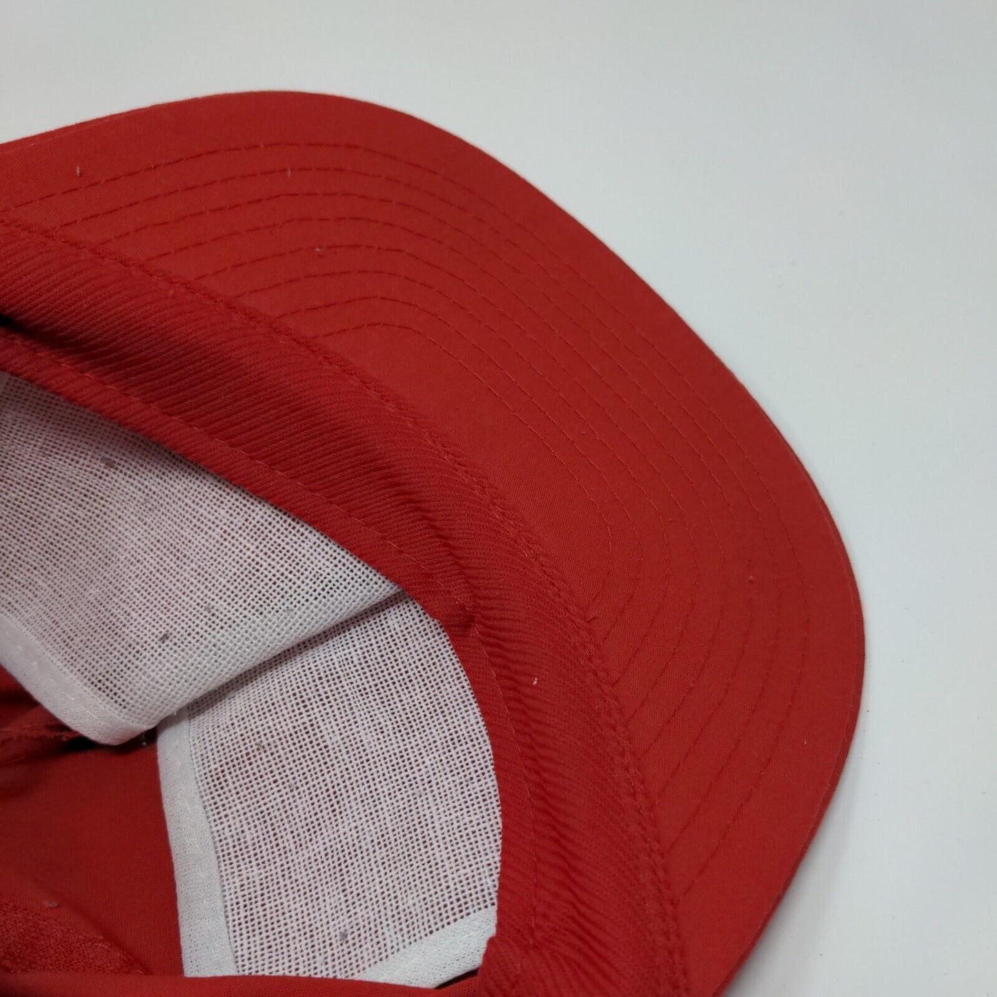 Cabo St. Lucas Fisherman's Code Slideback Hat Red OSFA Adjustable Rope Nissin