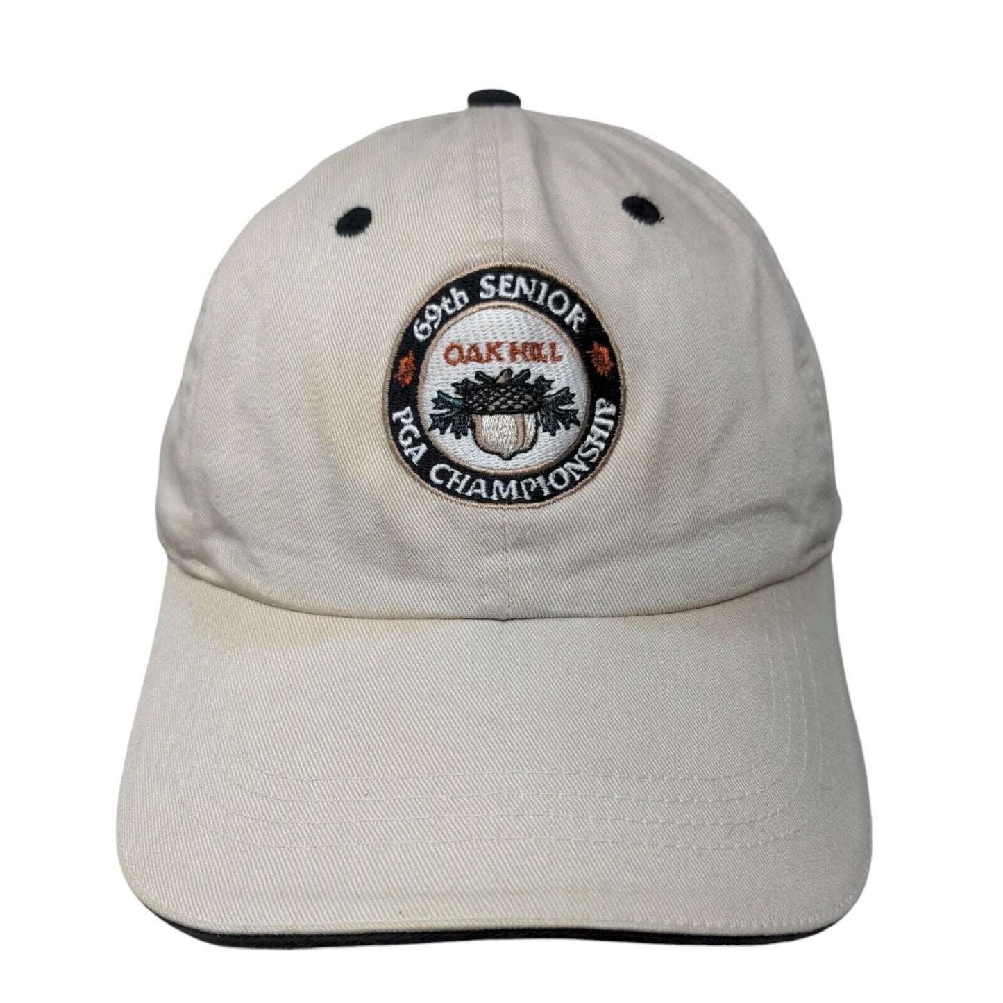 Oak Hill 69th Senior PGA Championship Slideback Hat Tan Classic Cut