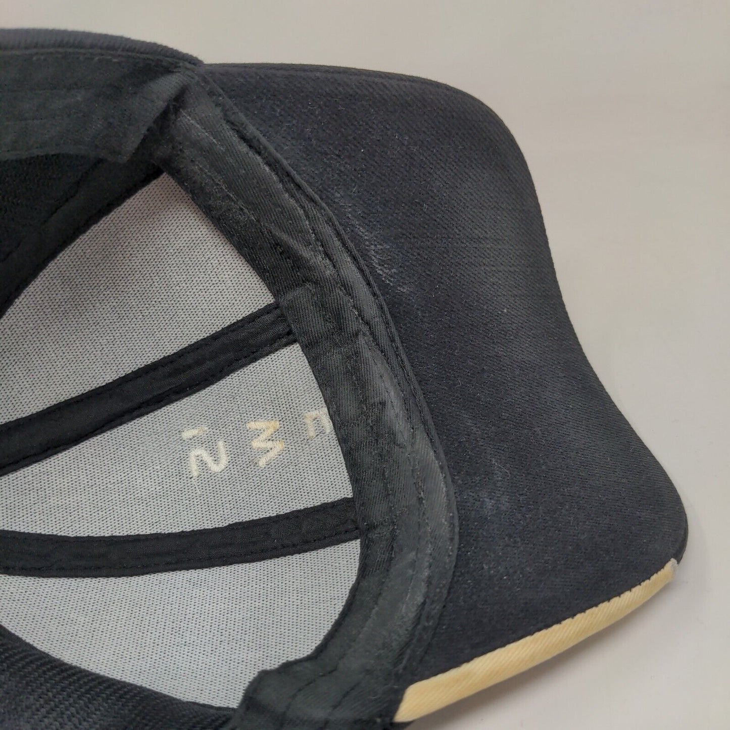Sweet Fashion Men's Slideback Hat Black Embroidered Logo Adjustable