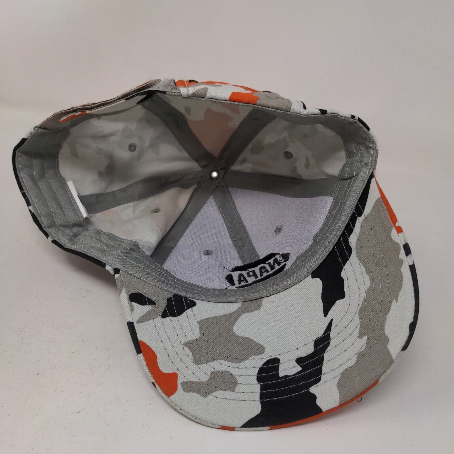 Napa Racing Men's Strapback Camo Hat OSFM Embroidered Logo Colorful Cotton