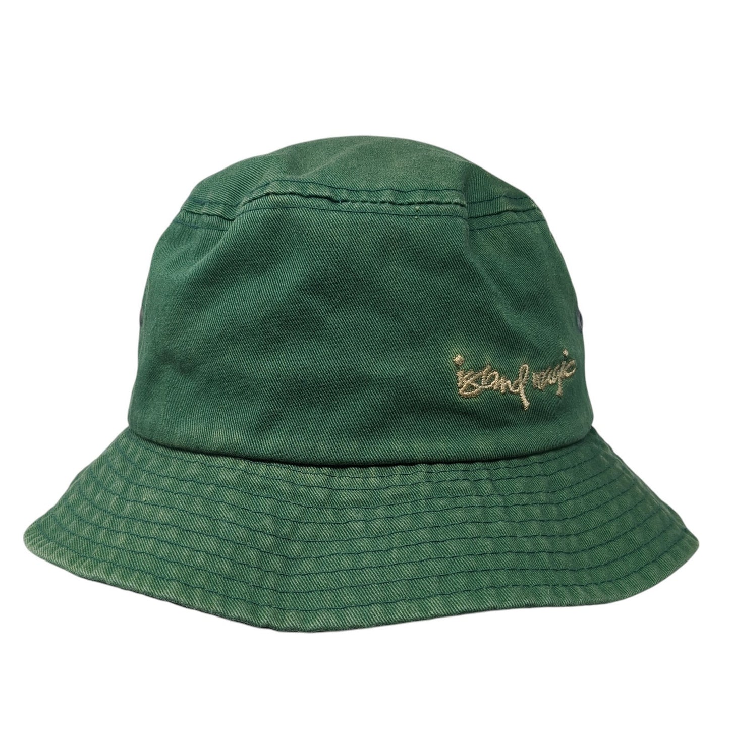 Island Magic Fisherman's Bucket Hat Green One Size Lightweight Sportsman