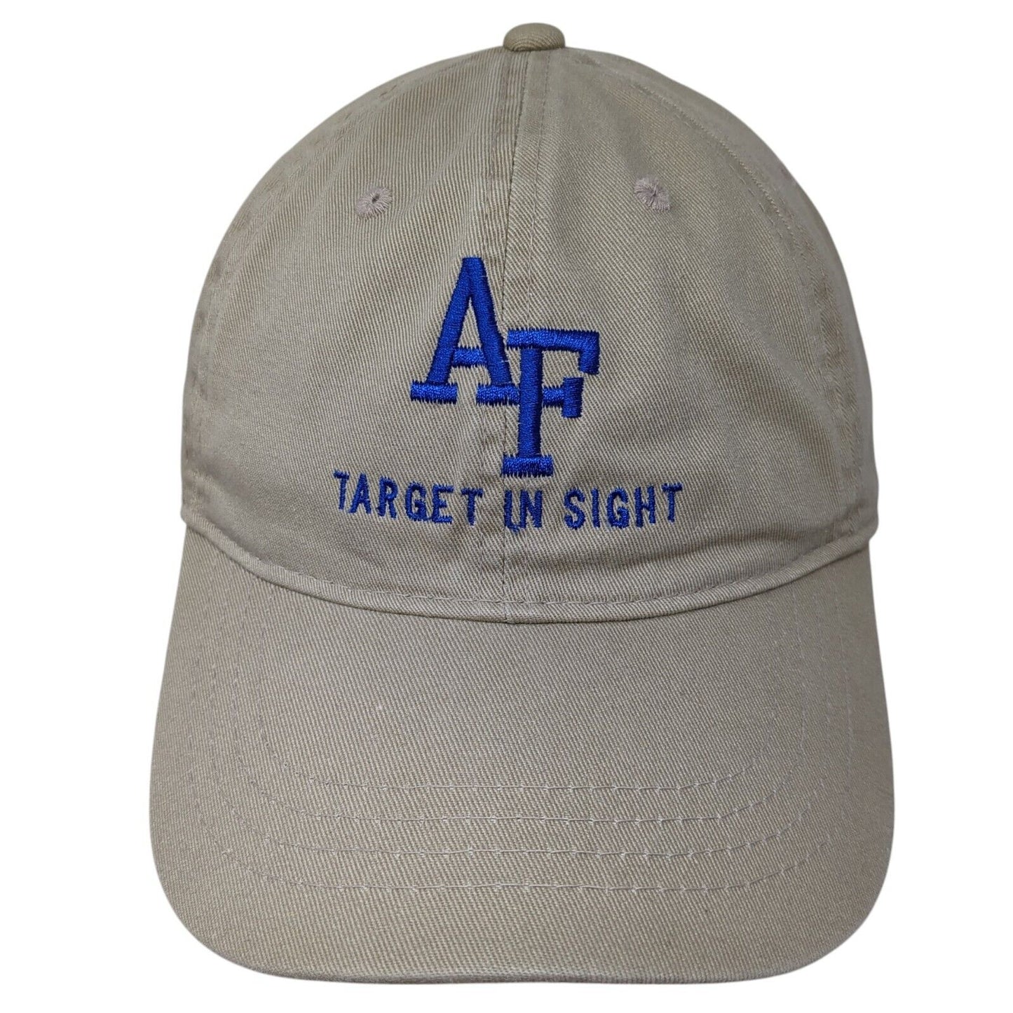 AF Target In Sight 2020 Slideback Baseball Cap Beige OS Adjustable Outdoor Cap
