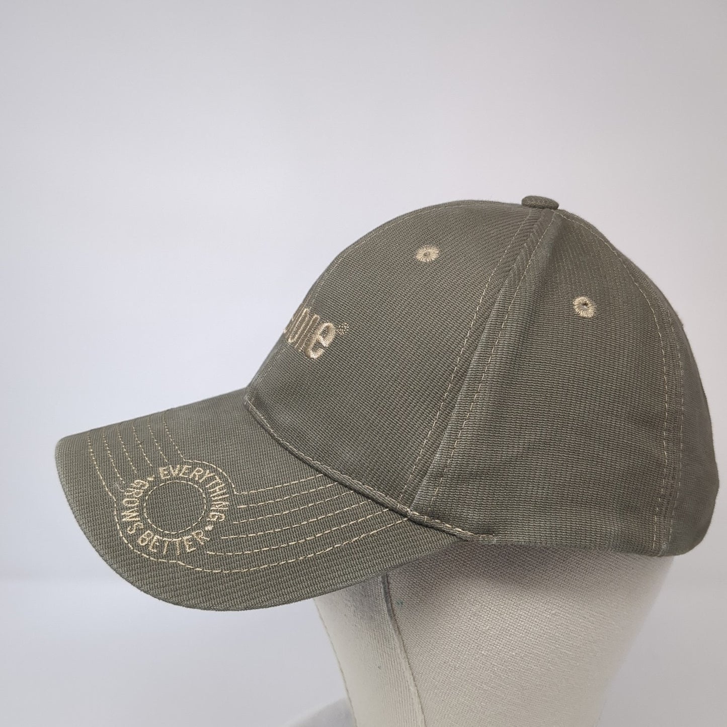 Telone Dow Agro Sciences Strapback Baseball Cap Brown OS Adjustable K-Products