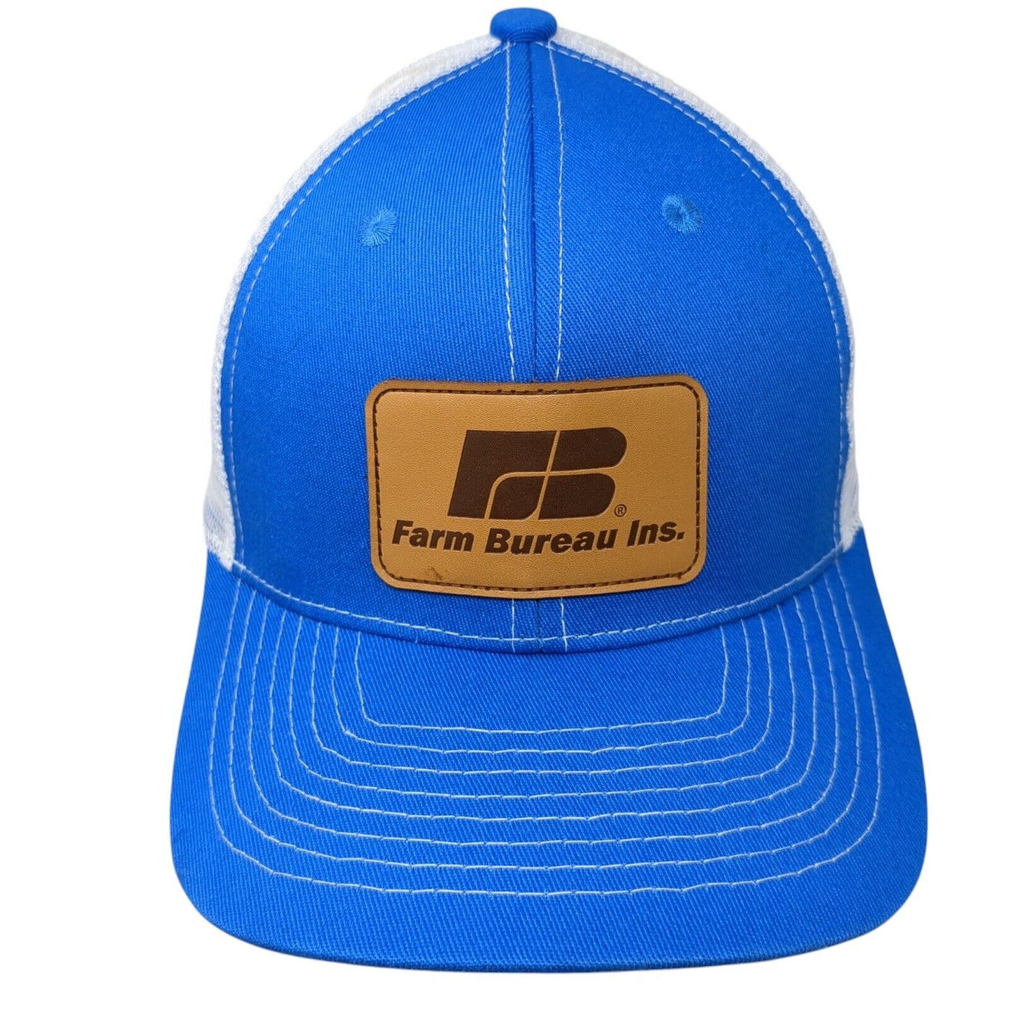 Farm Bureau Ins We Know Idaho We Grew Up Here Trucker Hat Blue OS Buck's Bags