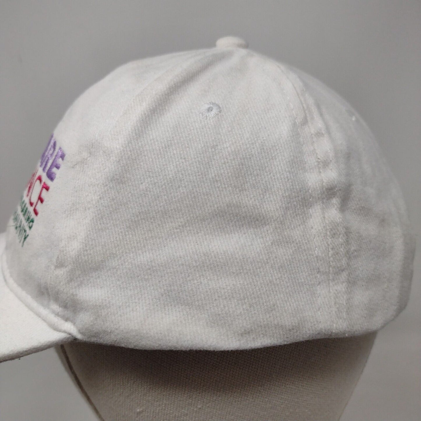 AC Care Alliance Faith & Healthy Caring For The Community Slideback Hat White OS