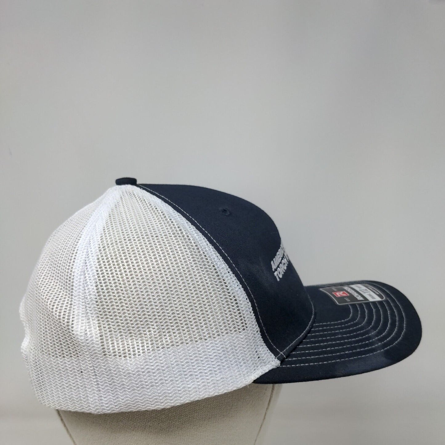 American Torch Tip ATTC Snapback Trucker Hat Blue OS Embroidered Richardson