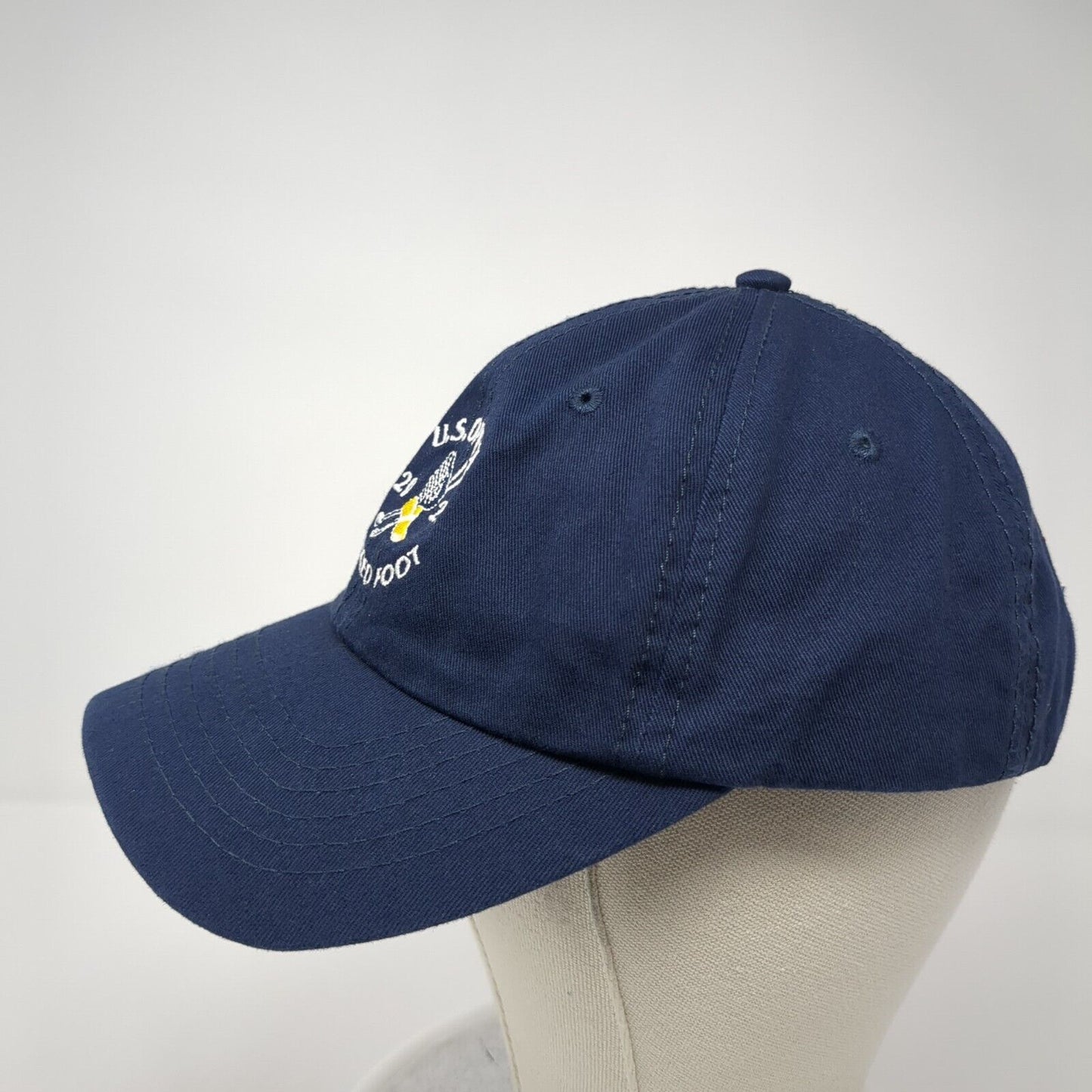 U.S. Open 2020 Winged Foot Slideback Hat Blue One Size Adjustable USGA