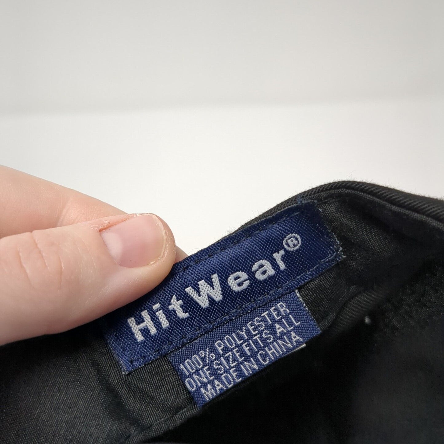 Barley Operations Strapback Hat Black One Size Adjustable Embroidered Hit Wear