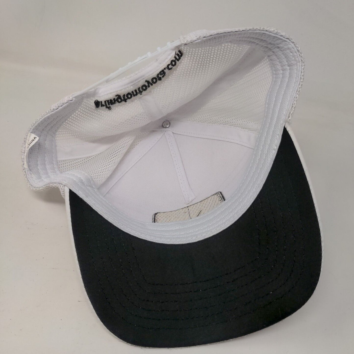 Arlington Toyota Jacksonville Florida Trucker Hat White One Size Mesh Back