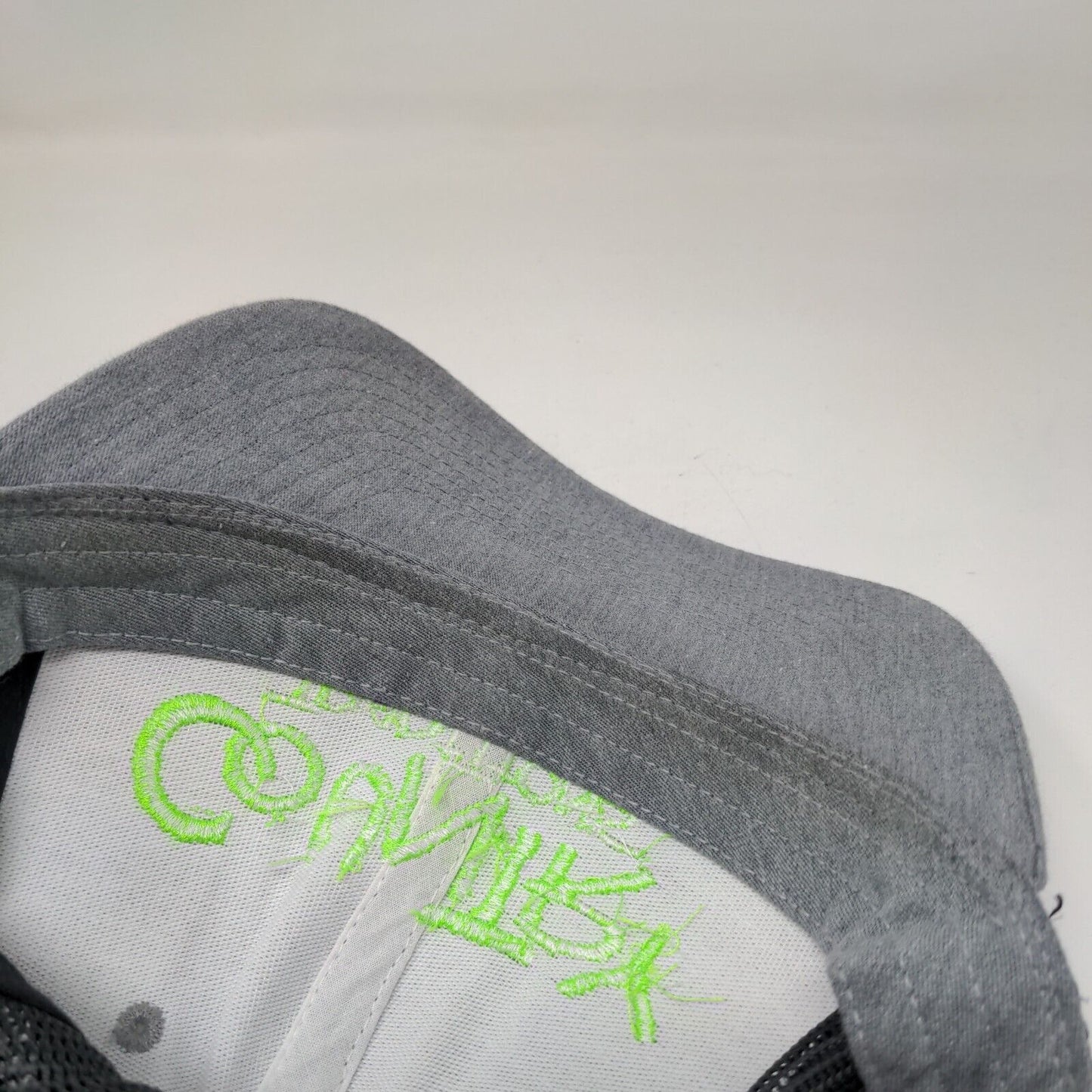 Country Traditions Snapback Mesh Back Trucker Hat Gray One Size Richardson