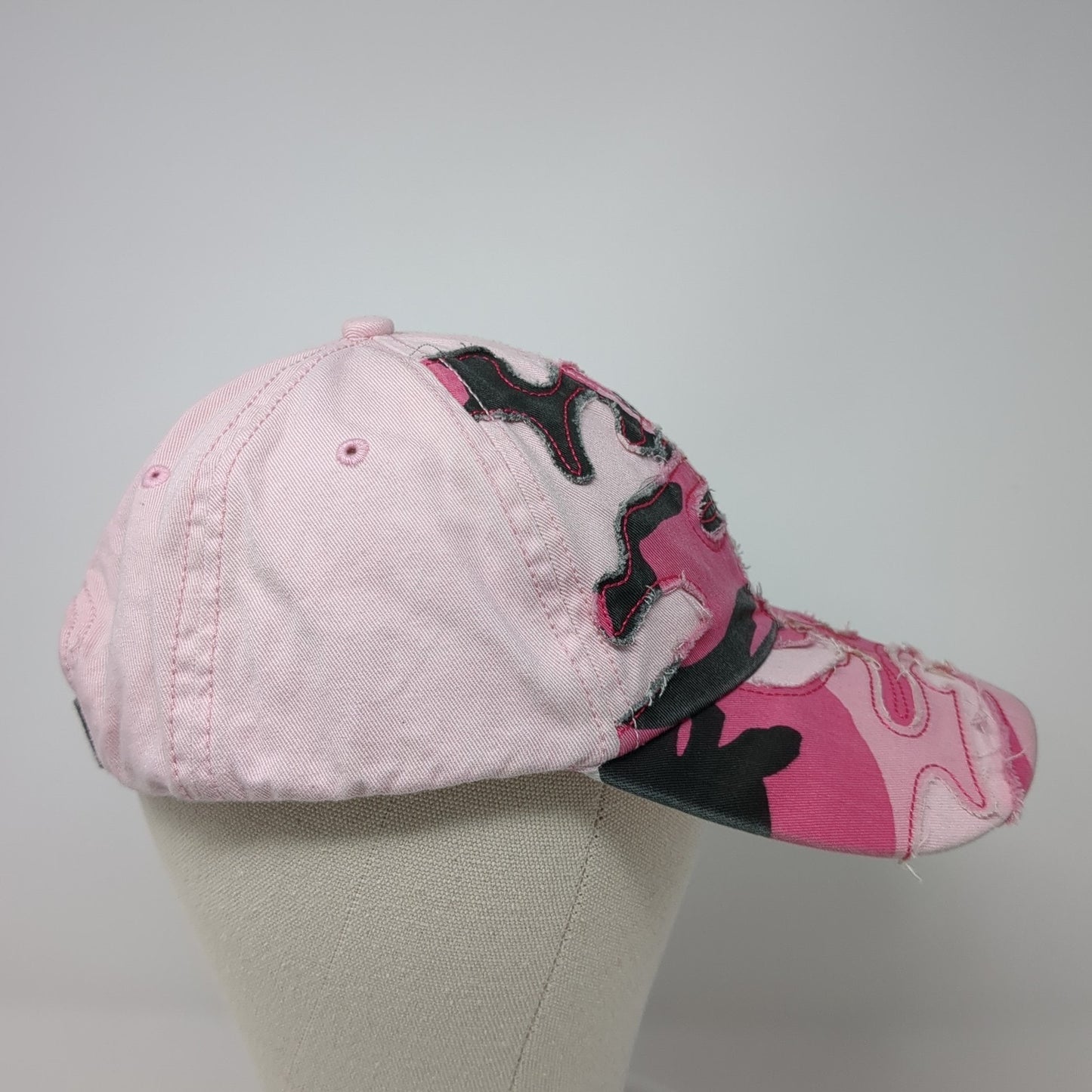 HG Strapback Hat Multicolor One Size Adjustable Camouflage 6 Panel