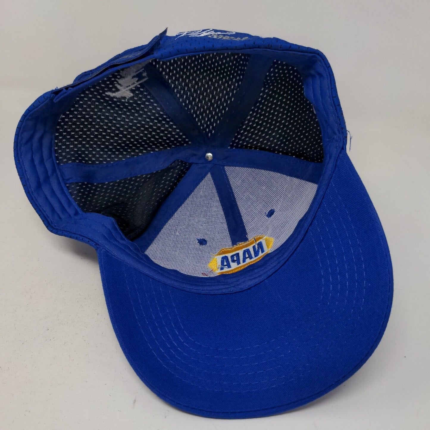 NAPA Racing Men's Strapback Hat Blue Embroidered Logo IndyCar Nascar Cup