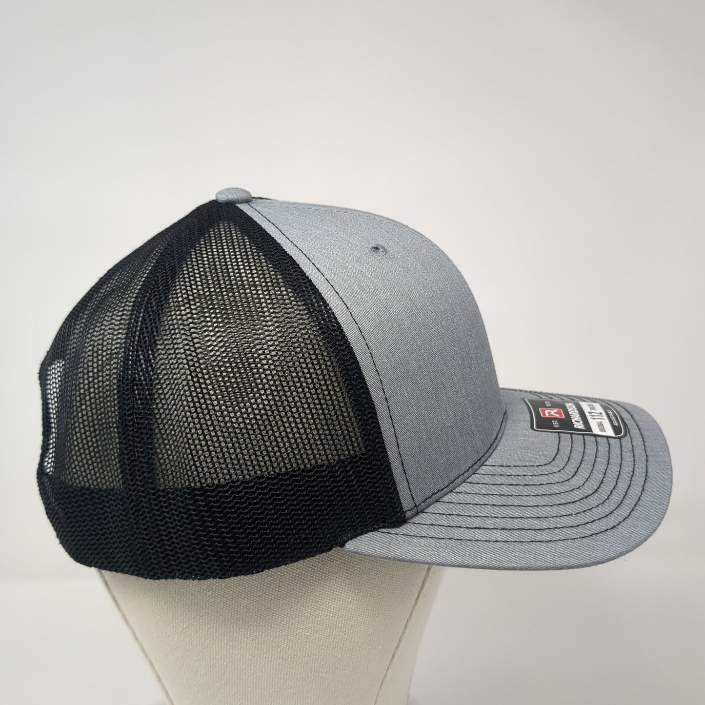 Border States Snapback Trucker Hat Gray One Size Mesh Back Embroidered