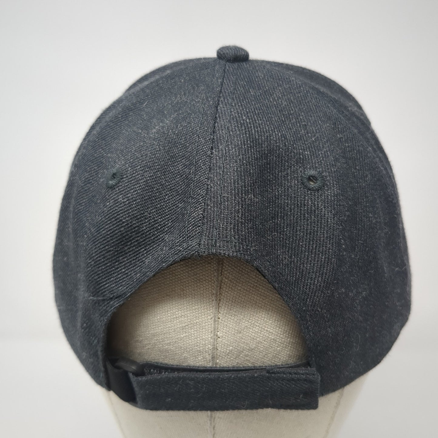 Simplot Strapback Baseball Cap Gray One Size Adjustable Embroidered 6 Panel